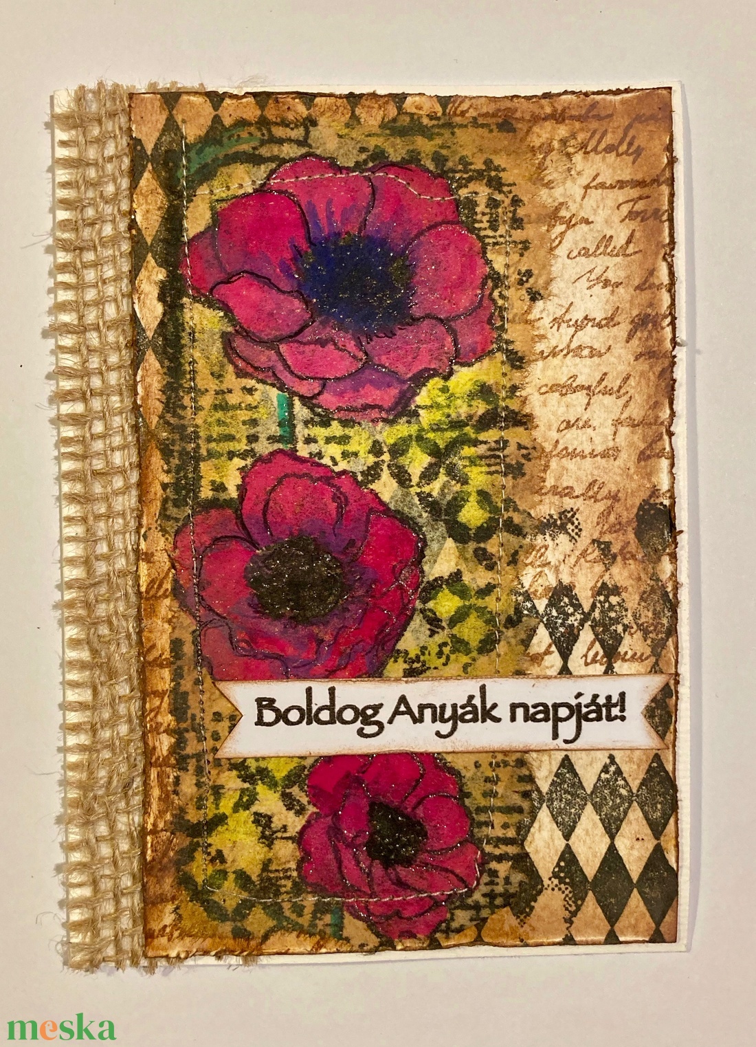 Születésnapi, anyák napi, névnapi képeslap - otthon & életmód - papír, írószer - Meska.hu Születésnapi, anyák napi, névnapi képeslap - otthon & életmód - papír, írószer - Meska.hu