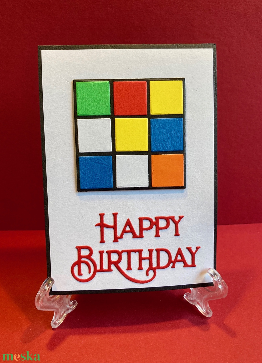 Rubik kocka születésnapi képeslap, bűvös kocka - otthon & életmód - papír, írószer - ajándékozás kellékei - képeslap, üdvözlőlap - Meska.hu Rubik kocka születésnapi képeslap, bűvös kocka - otthon & életmód - papír, írószer - ajándékozás kellékei - képeslap, üdvözlőlap - Meska.hu