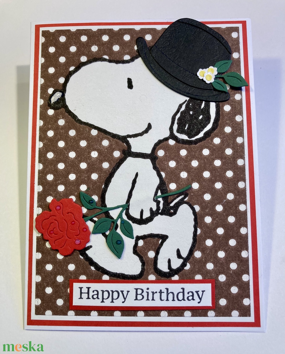Snoopy képeslap - otthon & életmód - papír, írószer - Meska.hu Snoopy képeslap - otthon & életmód - papír, írószer - Meska.hu