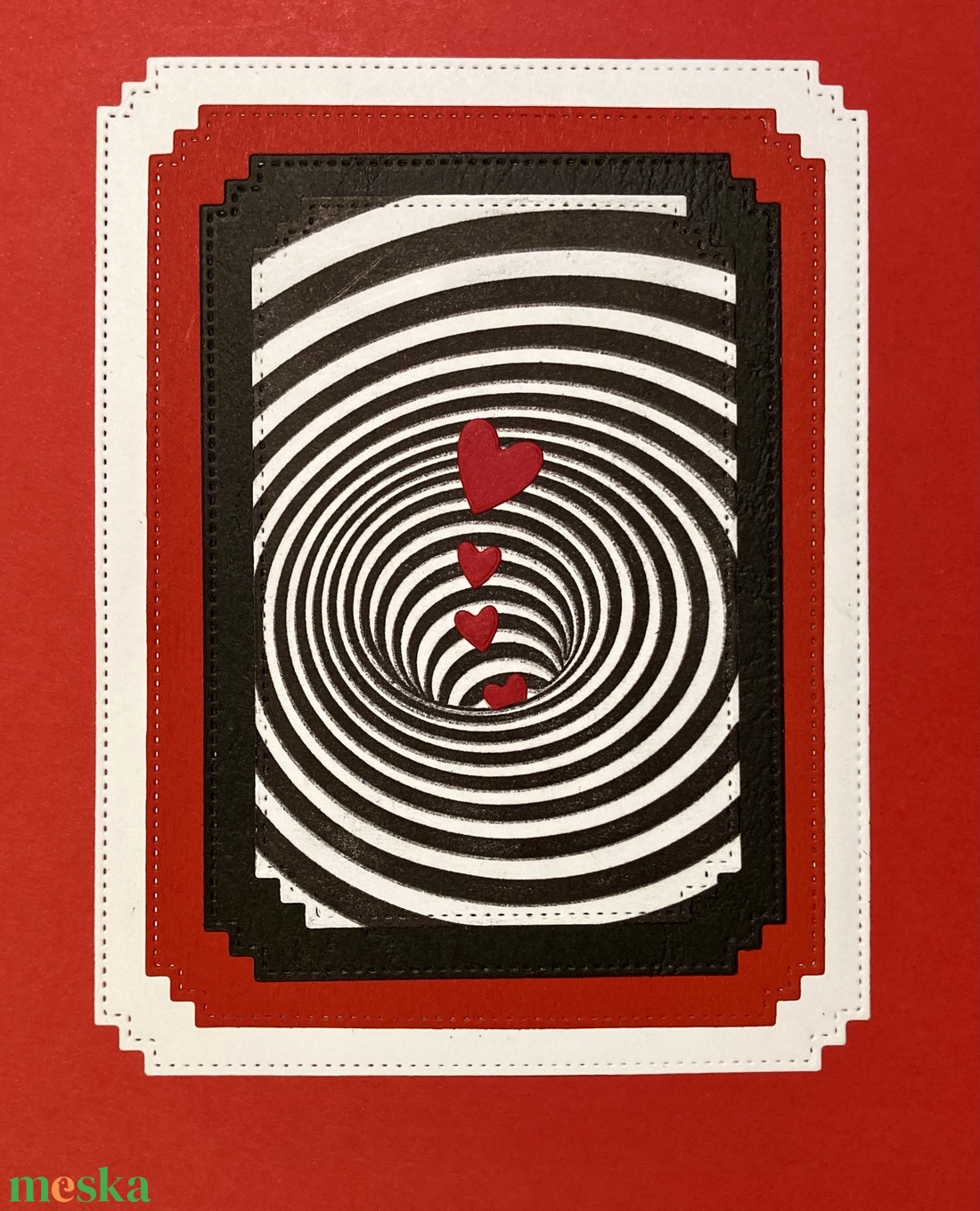 Valentin-napi képeslap, ajándékkísérő, szerelem, A szerelem bugyrai - otthon & életmód - papír, írószer - Meska.hu