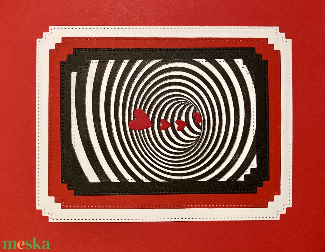 Valentin-napi képeslap, ajándékkísérő, szerelem, A szerelem bugyrai - otthon & életmód - papír, írószer - Meska.hu