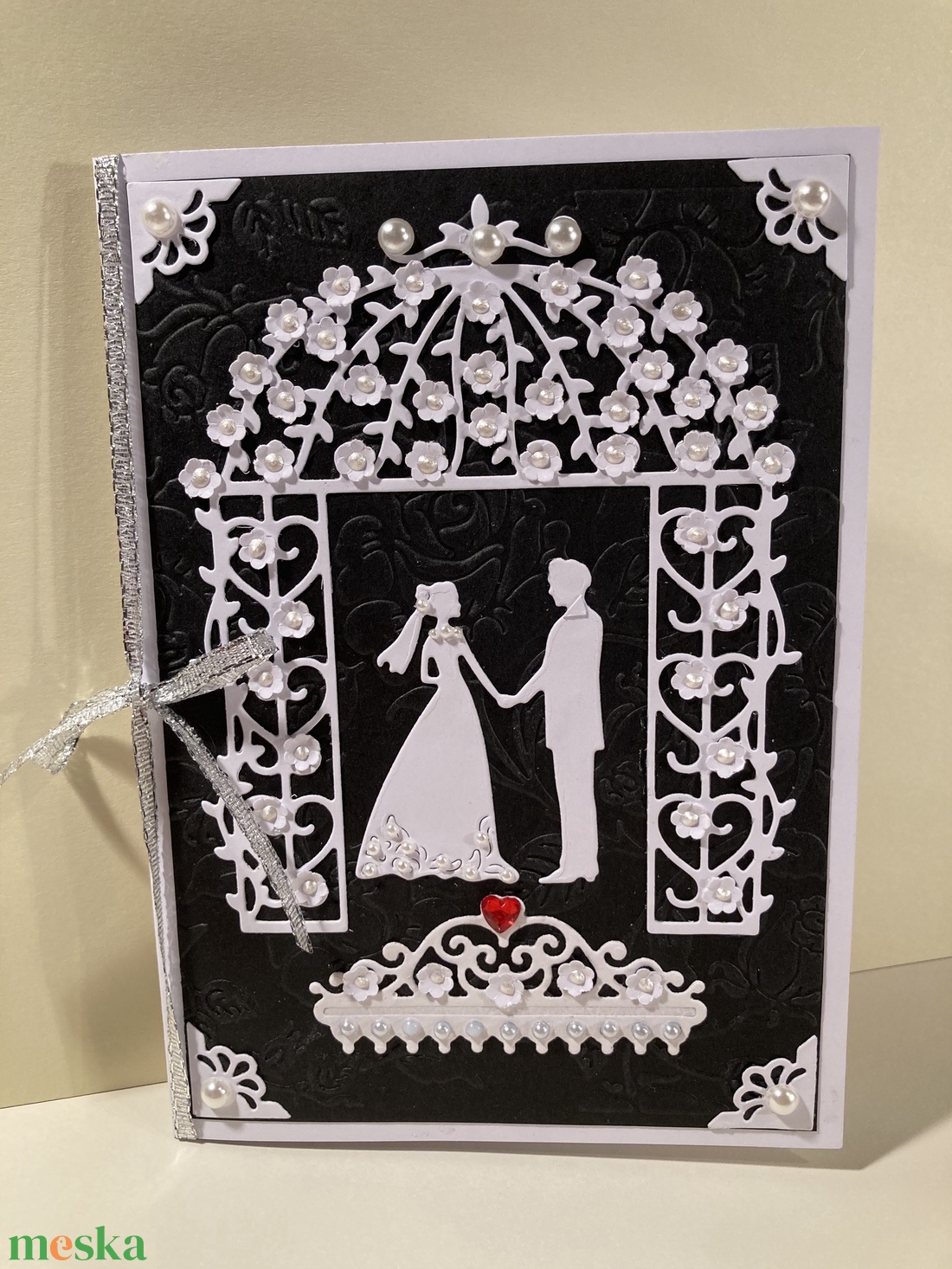 Esküvői képeslap, házasságkötés, esküvő ,wedding  - otthon & életmód - papír, írószer - Meska.hu