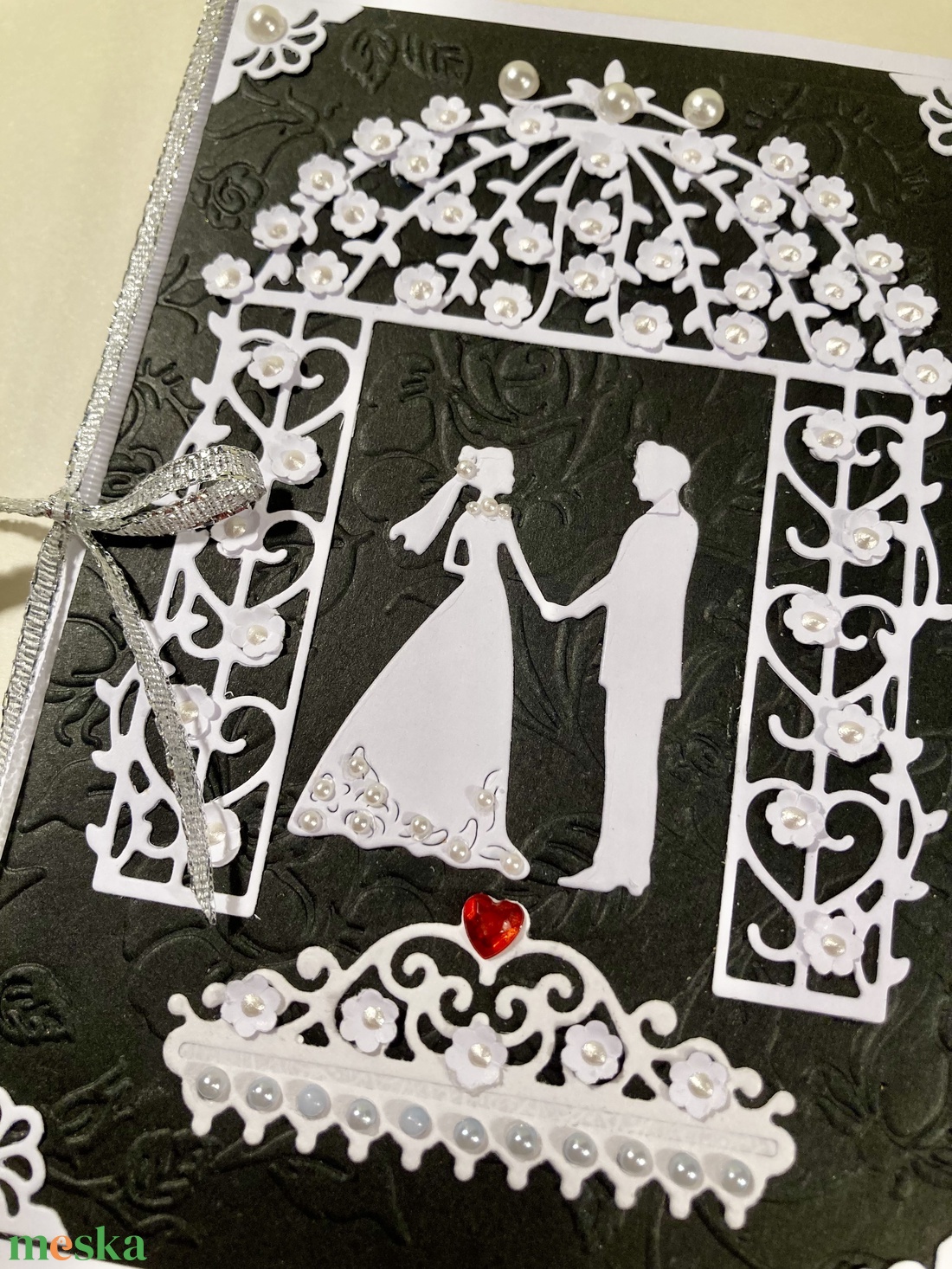 Esküvői képeslap, házasságkötés, esküvő ,wedding  - otthon & életmód - papír, írószer - Meska.hu