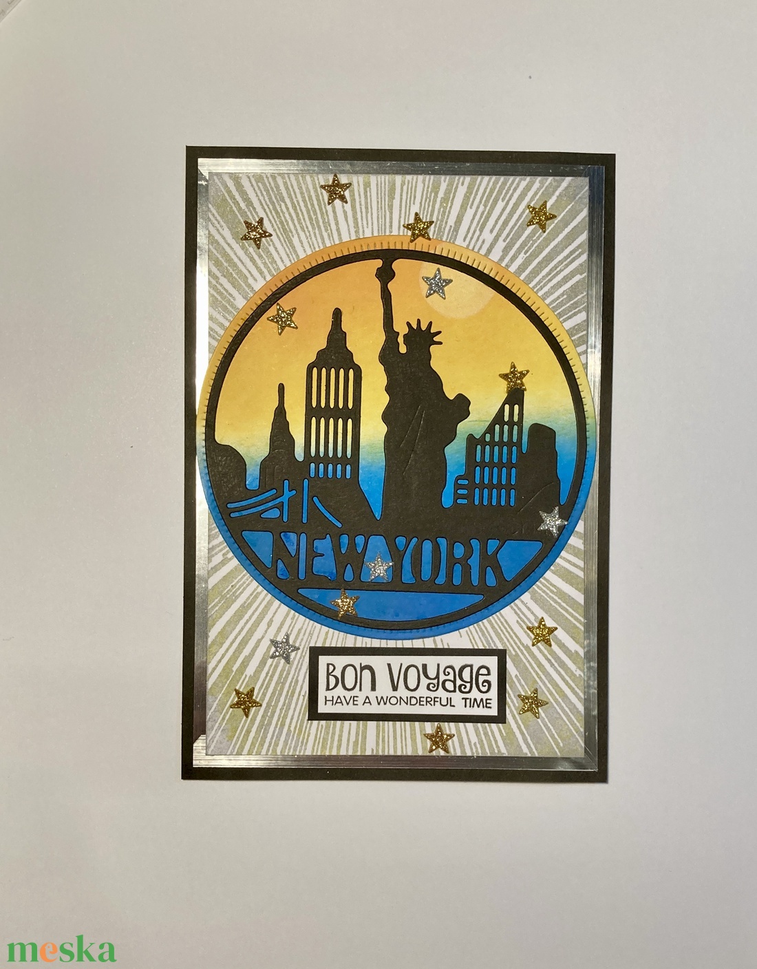 New York képeslap - otthon & életmód - papír, írószer - ajándékozás kellékei - képeslap, üdvözlőlap - Meska.hu