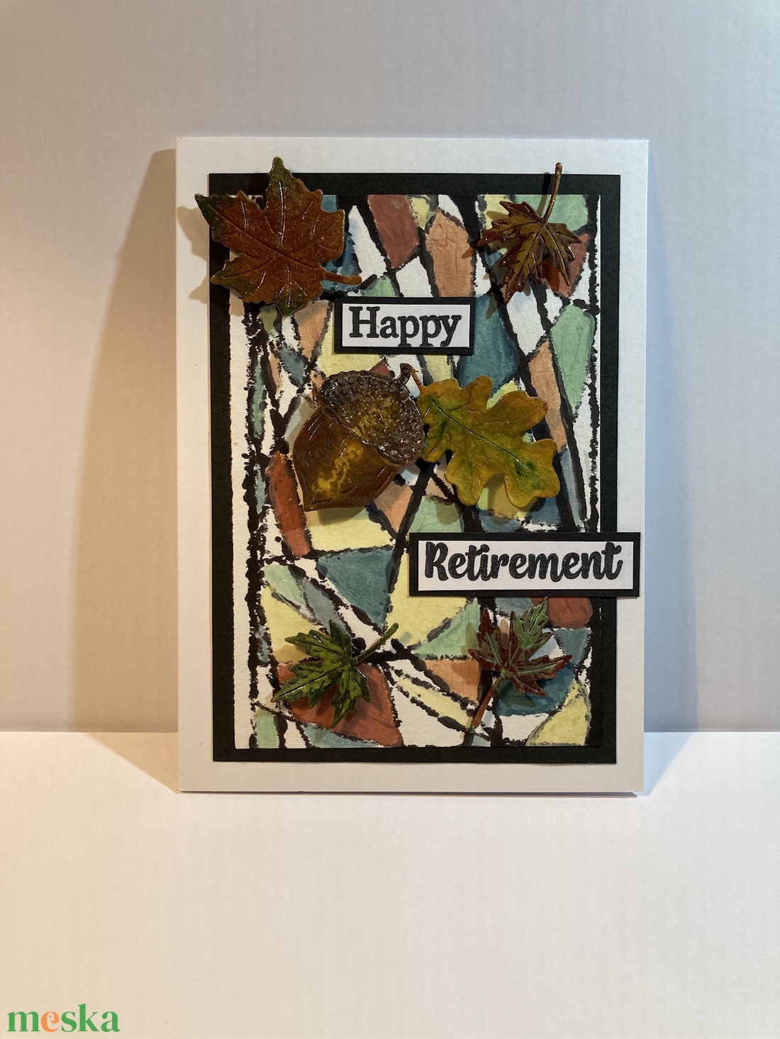 Nyugdíjas búcsúztató képeslap - otthon & életmód - papír, írószer - ajándékozás kellékei - képeslap, üdvözlőlap - Meska.hu