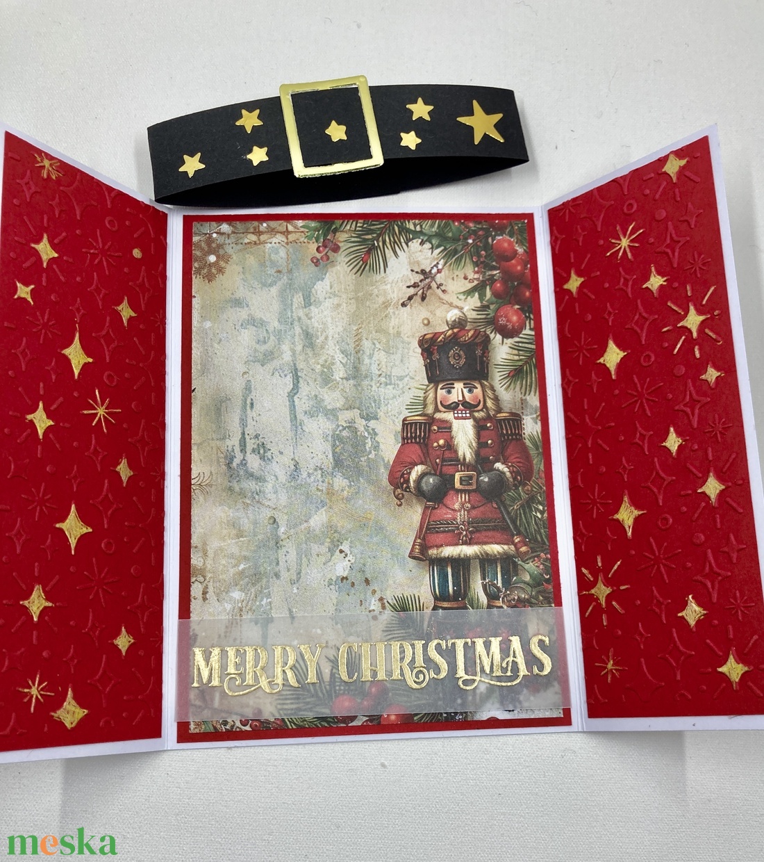 Diótörő karácsonyi képeslap, üdvözlőlap, ajándékkísérő - karácsony - karácsonyi ajándékozás - karácsonyi képeslap, üdvözlőlap, ajándékkísérő - Meska.hu