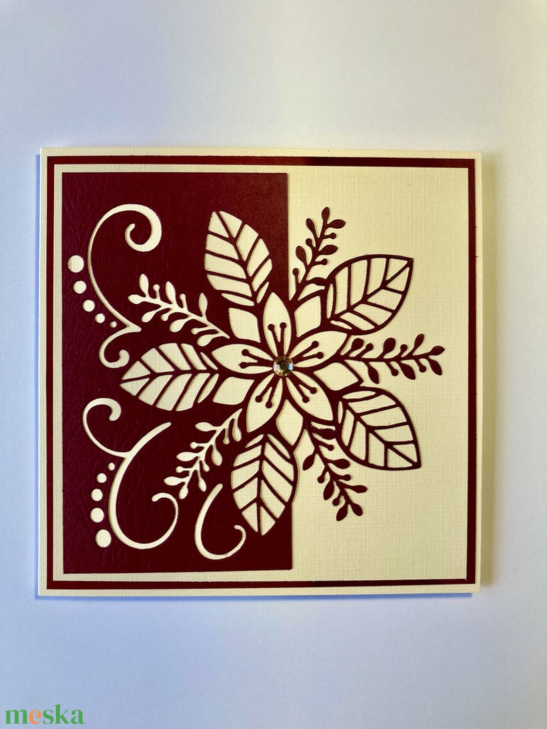 Karácsonyi képeslap, üdvözlőlap, ajándékkísérő - karácsony - karácsonyi ajándékozás - karácsonyi képeslap, üdvözlőlap, ajándékkísérő - Meska.hu