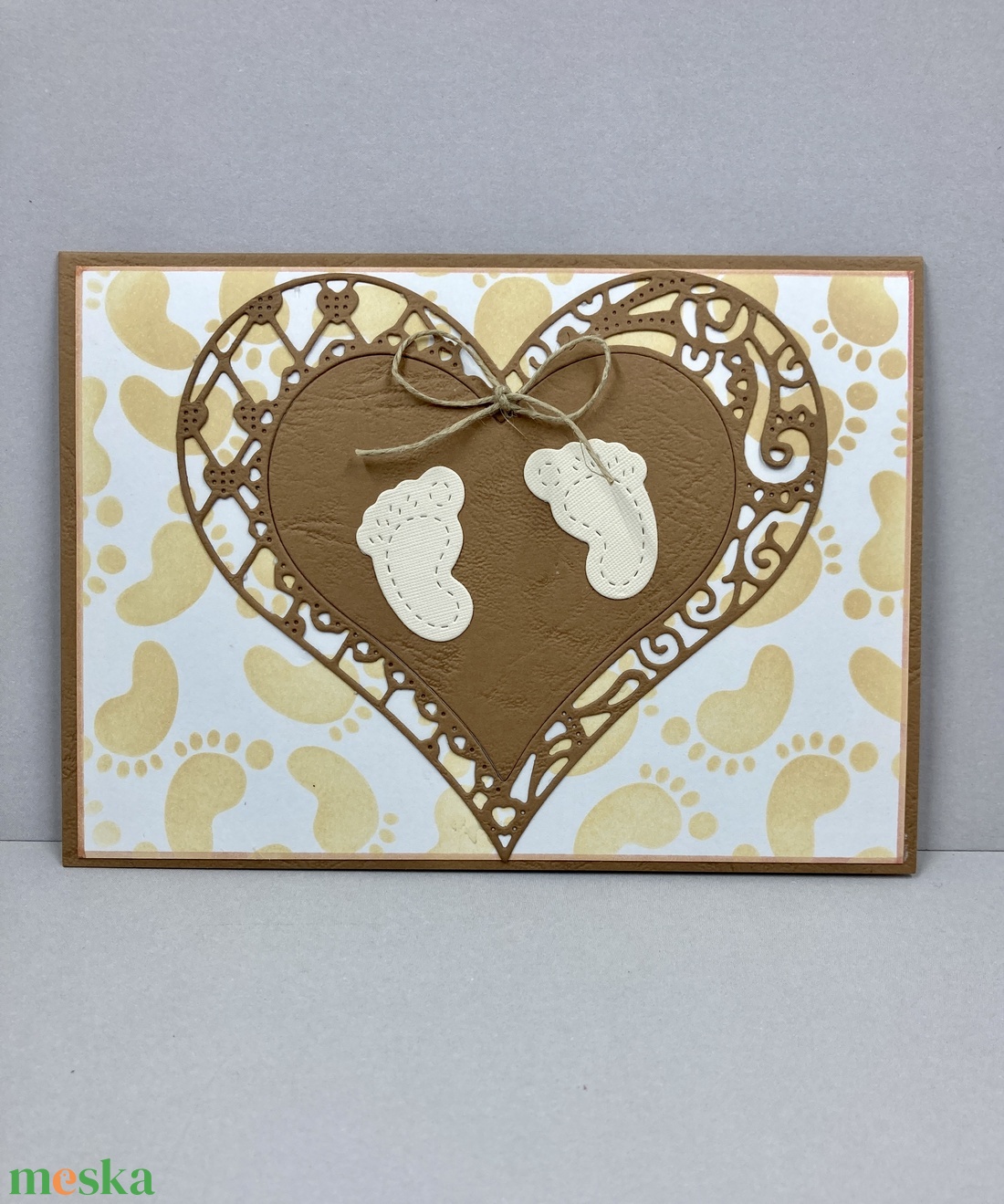 Baba köszöntő, keresztelő, meghívó, születésnap, zsúr , gratuláció - otthon & életmód - papír, írószer - ajándékozás kellékei - képeslap, üdvözlőlap - Meska.hu