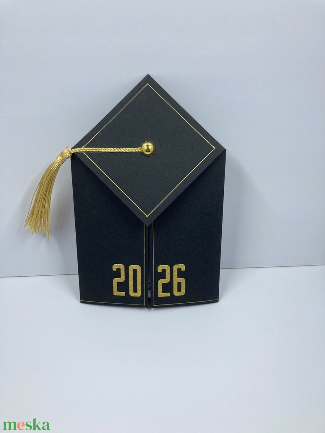 Ballagási kalap képeslap, diplomaosztó, diploma, ballagás - otthon & életmód - papír, írószer - ajándékozás kellékei - képeslap, üdvözlőlap - Meska.hu