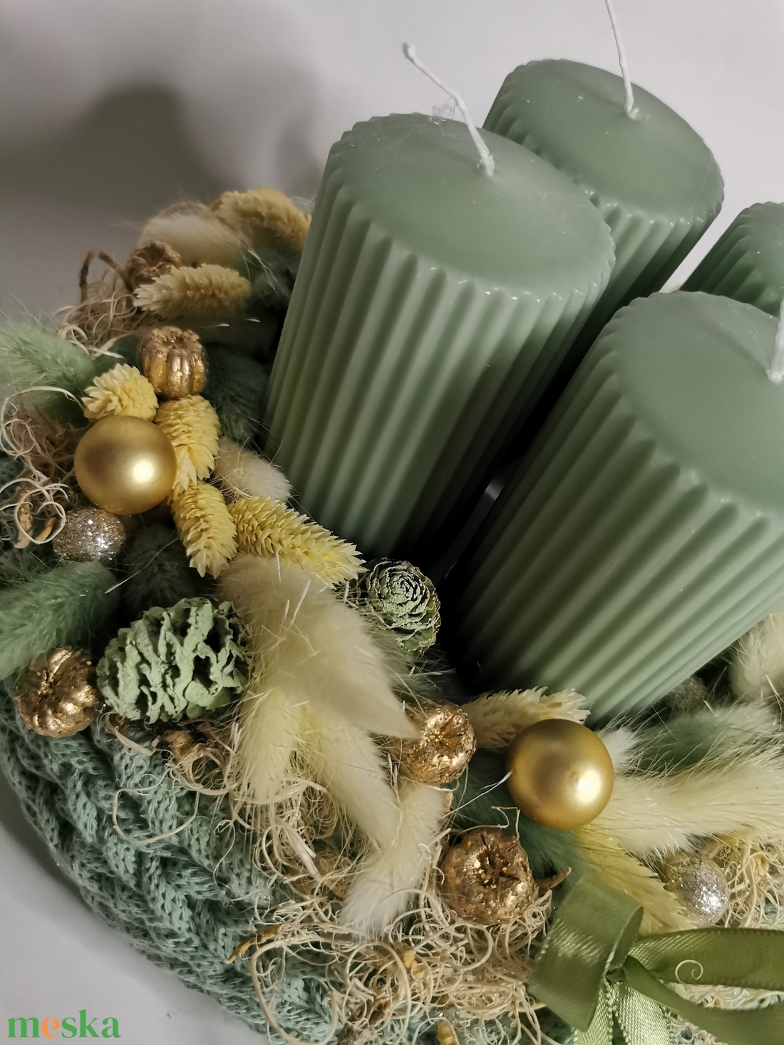 Adventi, karácsonyi asztaldísz ajtódísz - karácsony - adventi díszek - adventi koszorú - Meska.hu Adventi, karácsonyi asztaldísz ajtódísz - karácsony - adventi díszek - adventi koszorú - Meska.hu