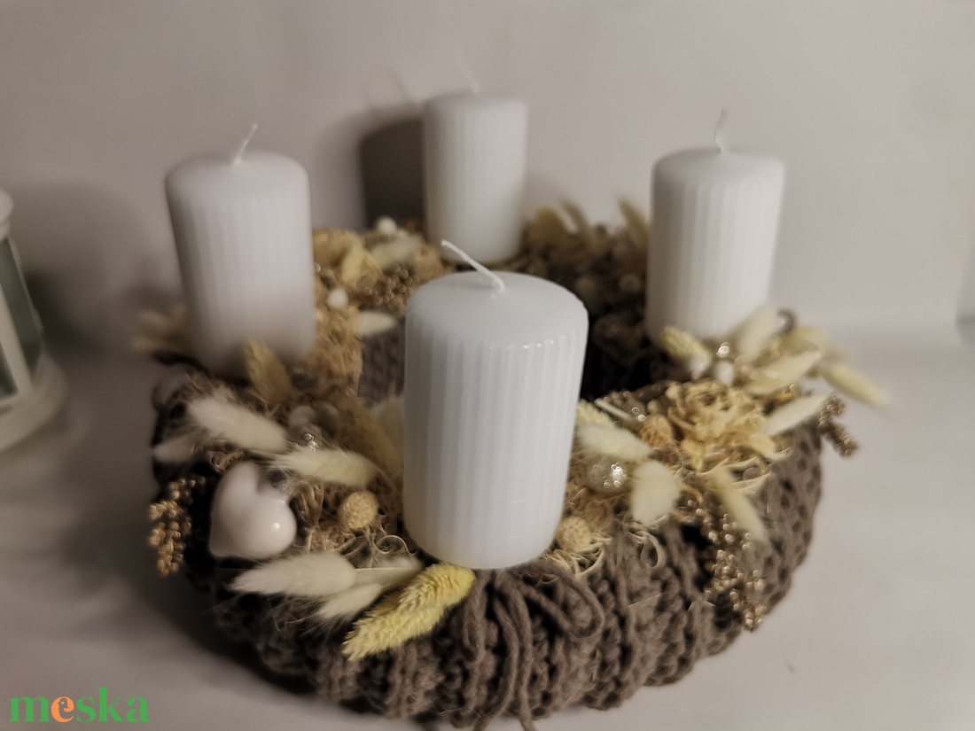 Adventi koszorú - karácsony - adventi díszek - adventi koszorú - Meska.hu