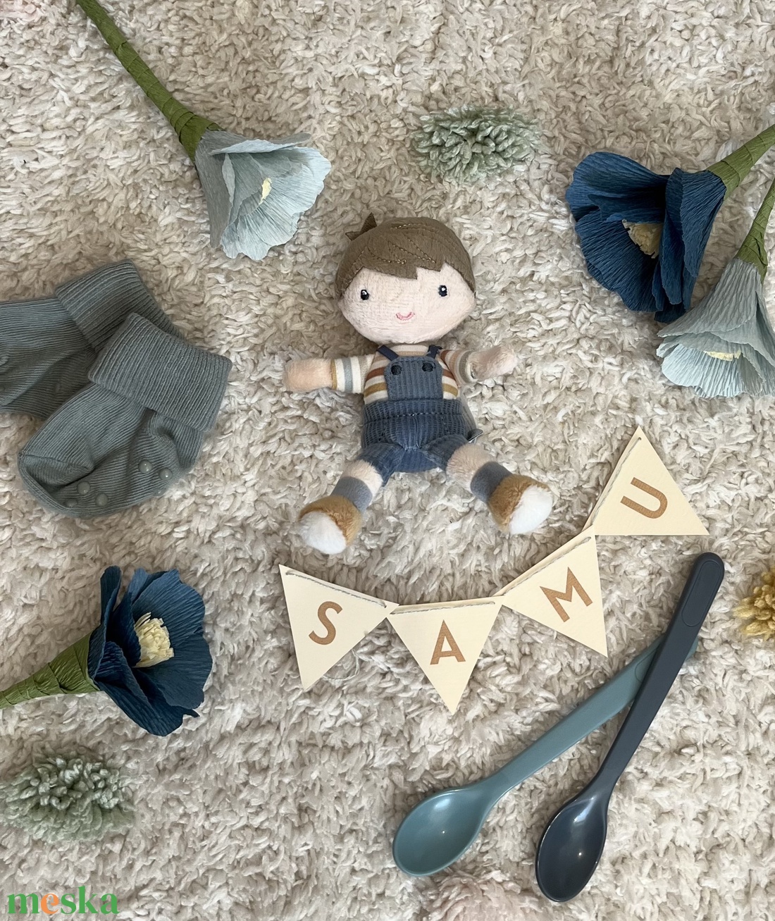 SAMU pelenkatorta - játék & sport - babalátogató ajándékcsomag - Meska.hu