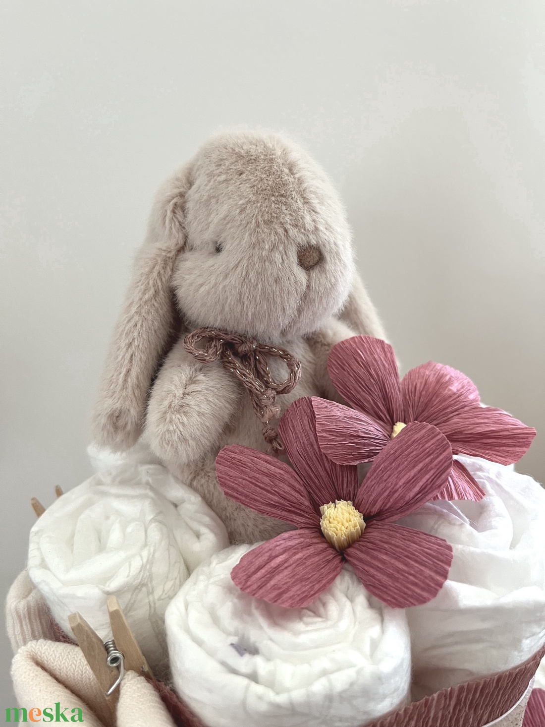 MILLA pelenkatorta - játék & sport - babalátogató ajándékcsomag - Meska.hu