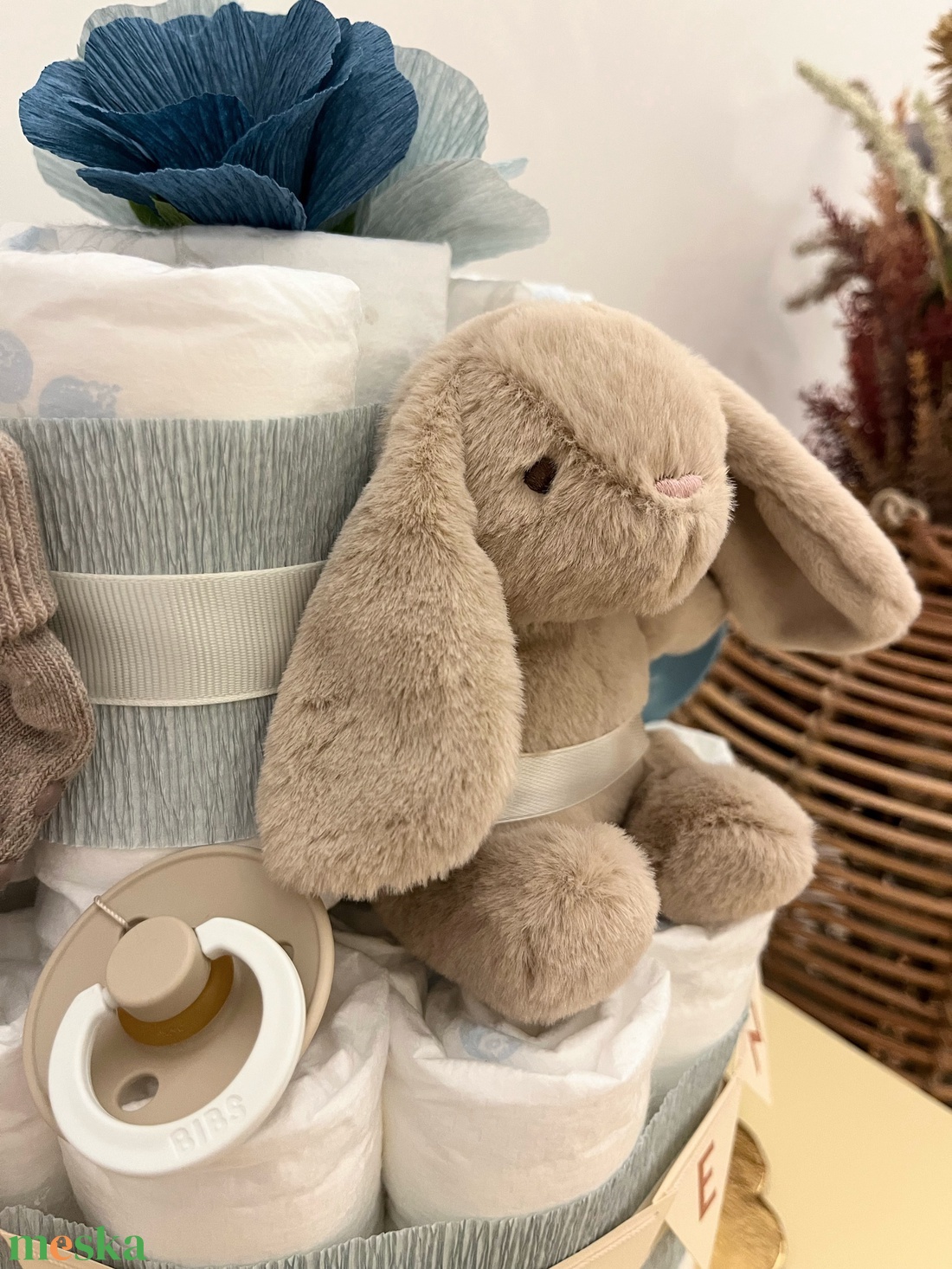 NOLEN pelenkatorta - baba - mama - babalátogató ajándékcsomag - Meska.hu