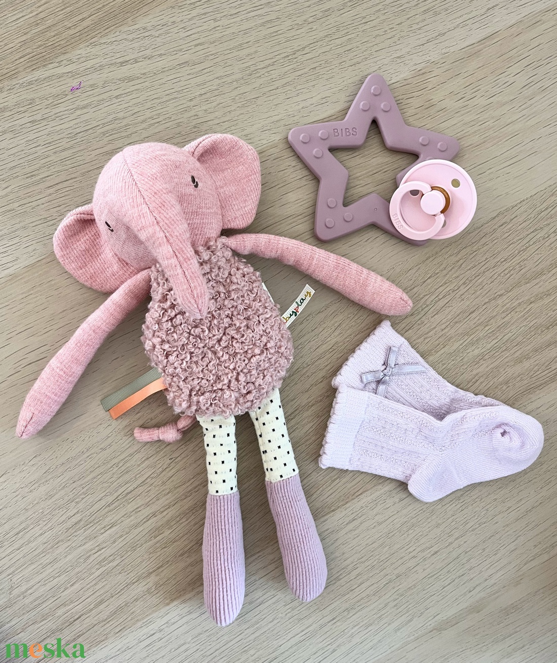 Elefántos pelenkabox - baba - mama - babalátogató ajándékcsomag - Meska.hu