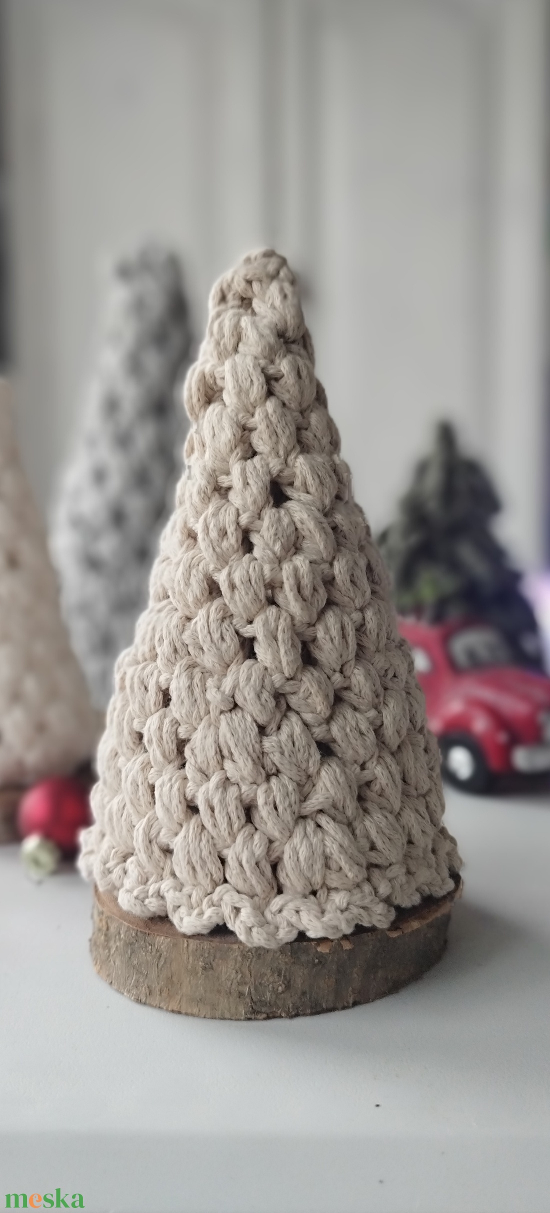 Horgolt fenyő - karácsony - adventi díszek - adventi asztaldísz - Meska.hu Horgolt fenyő - karácsony - adventi díszek - adventi asztaldísz - Meska.hu