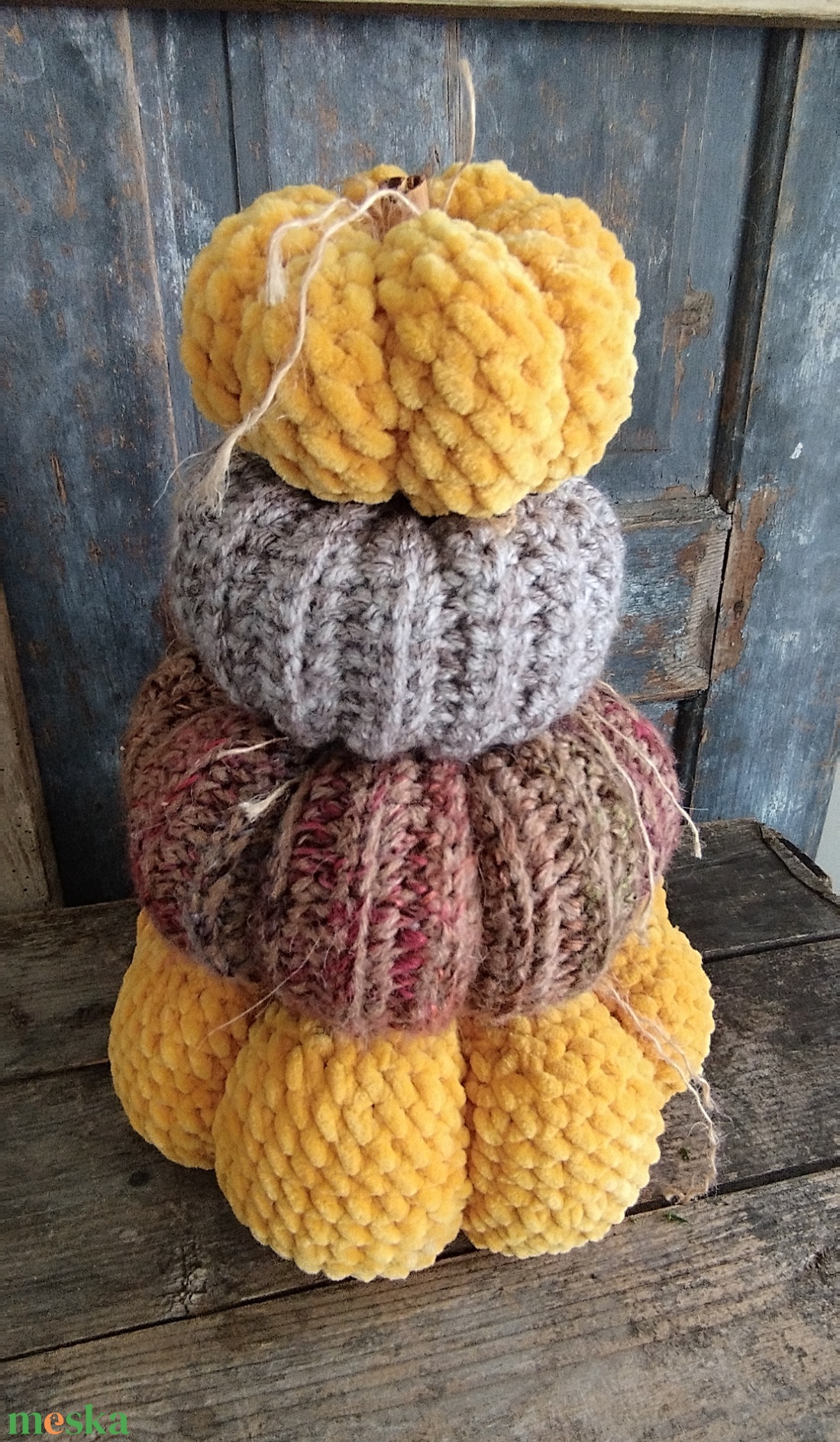 Kiárusítás  Horgolt tök csomag  - otthon & életmód - dekoráció - asztal és polc dekoráció - asztaldísz - Meska.hu Kiárusítás  Horgolt tök csomag  - otthon & életmód - dekoráció - asztal és polc dekoráció - asztaldísz - Meska.hu