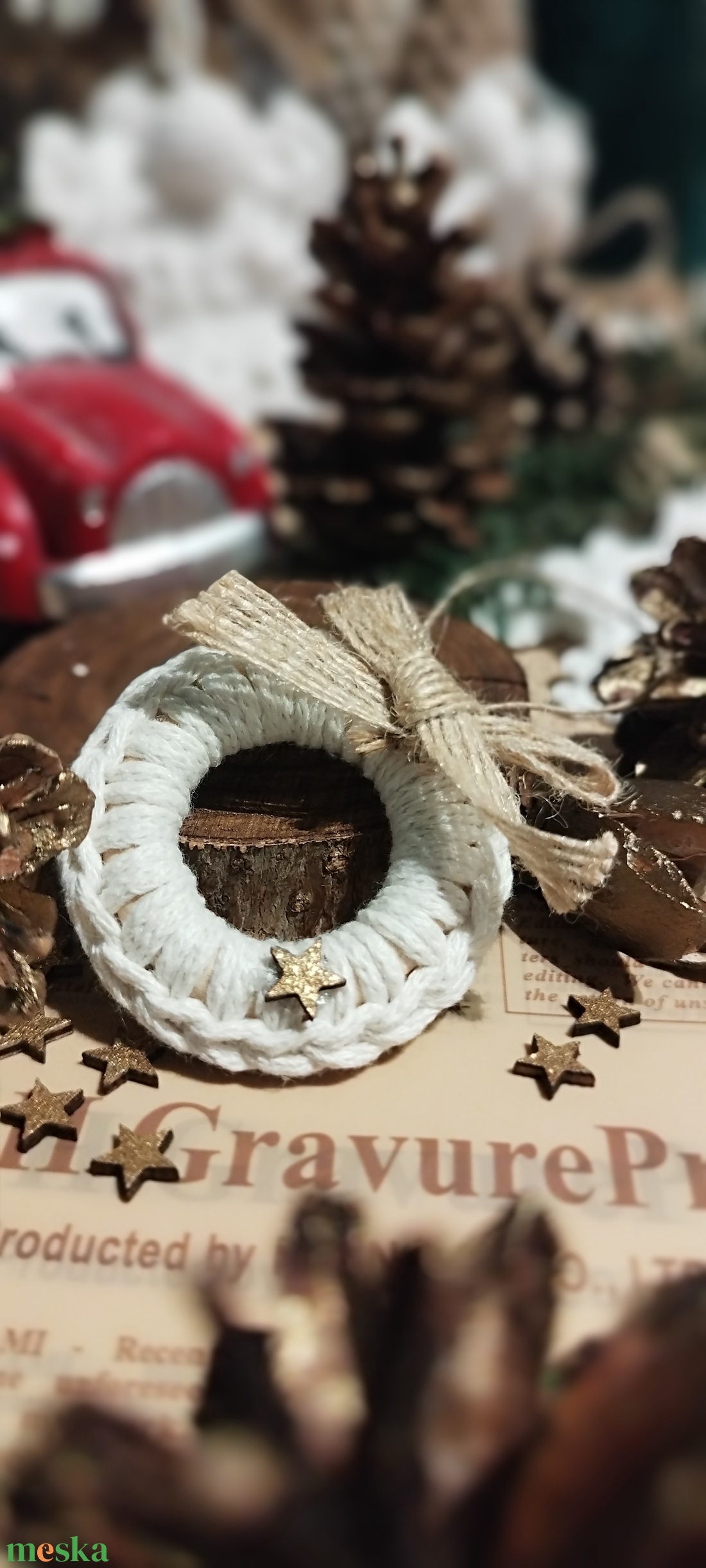 Karácsonyfadísz  - karácsony - karácsonyi lakásdekoráció - karácsonyfadíszek - Meska.hu