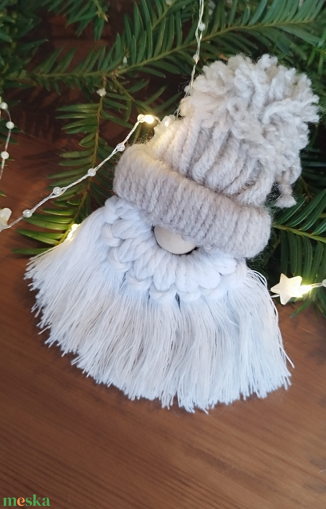 Manó karácsonyfadísz  - karácsony - karácsonyi lakásdekoráció - karácsonyi manók, figurák - Meska.hu