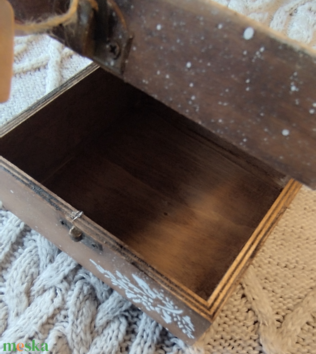 Karácsonyi kincses doboz  - otthon & életmód - konyhafelszerelés, tálalás - konyhai tárolás - tea & kávé tárolás - Meska.hu