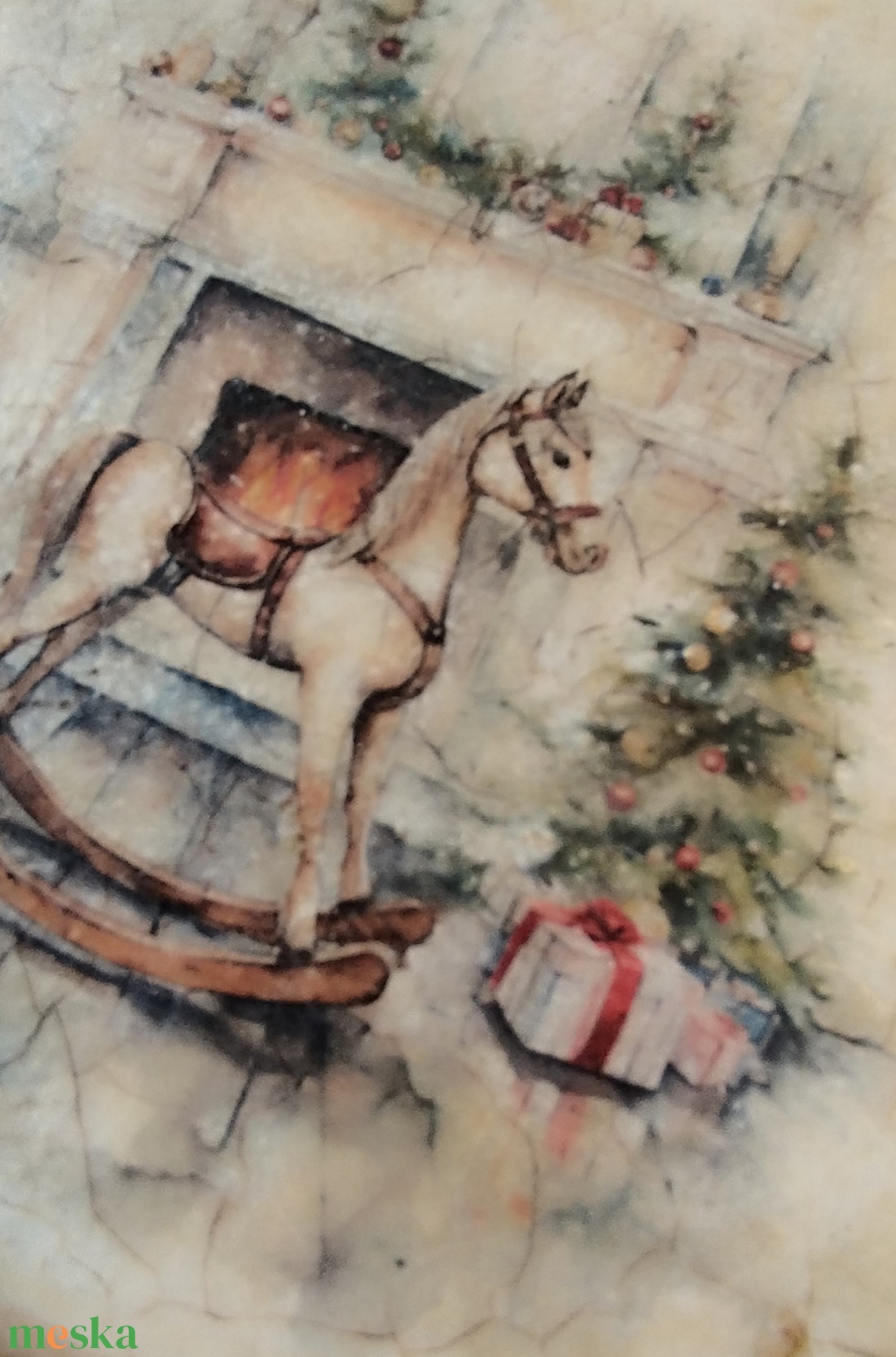 Karácsonyi kincses doboz  - otthon & életmód - konyhafelszerelés, tálalás - konyhai tárolás - tea & kávé tárolás - Meska.hu