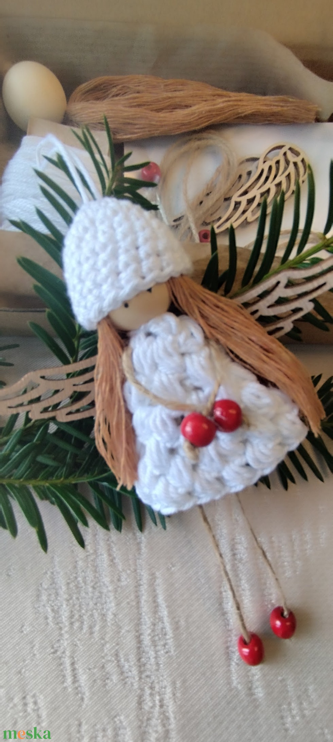 Karácsonyi Angyalka online workshop plus box - diy (csináld magad) - workshop & tanfolyam - Meska.hu