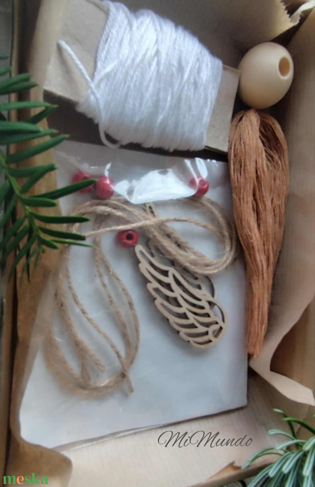 Karácsonyi Angyalka online workshop plus box - diy (csináld magad) - workshop & tanfolyam - Meska.hu