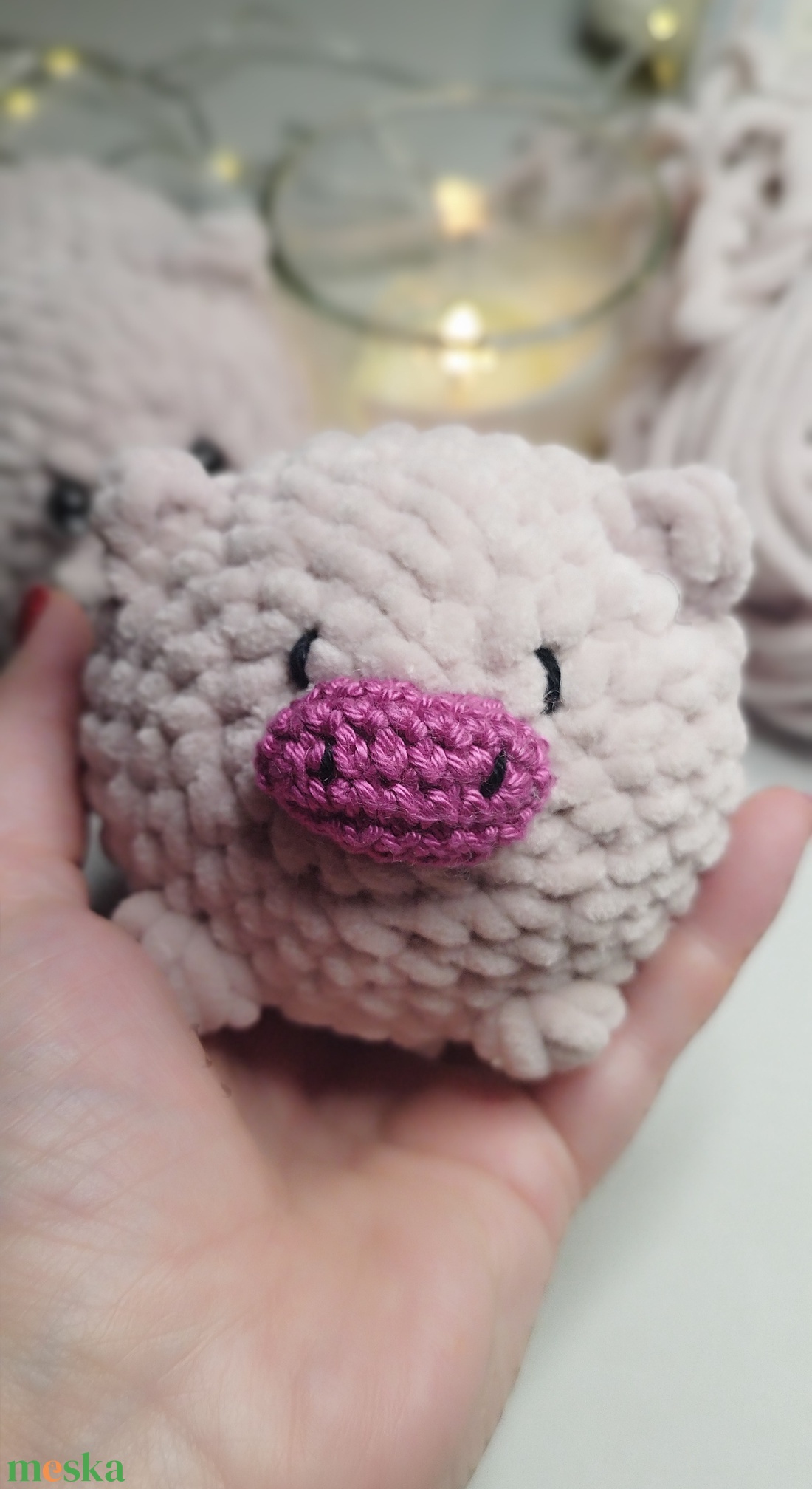 Szerencsemalac - játék & sport - plüssállat & játékfigura - malac - Meska.hu