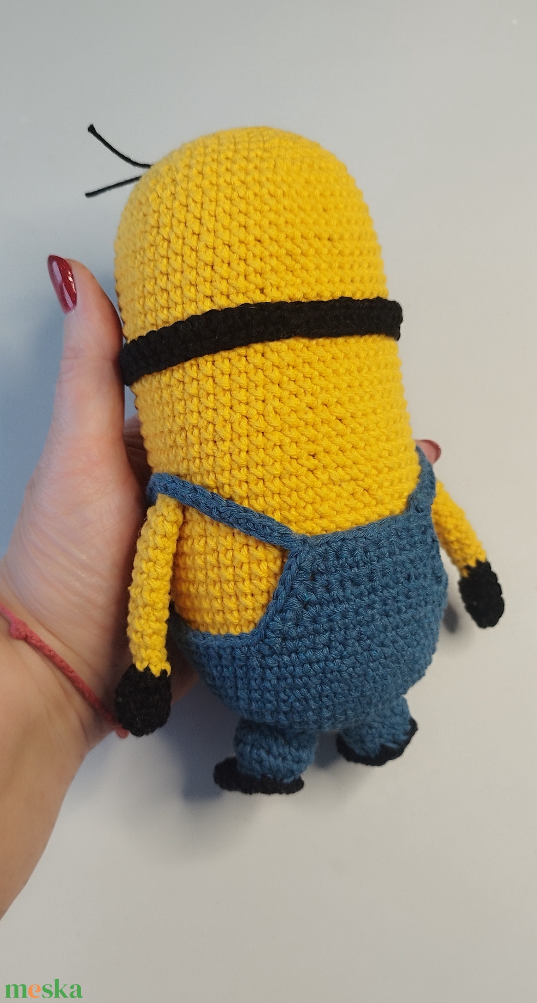 Minions - Stuart inspirálta horgolt figura - játék & sport - plüssállat & játékfigura - plüss mesefigurák - Meska.hu