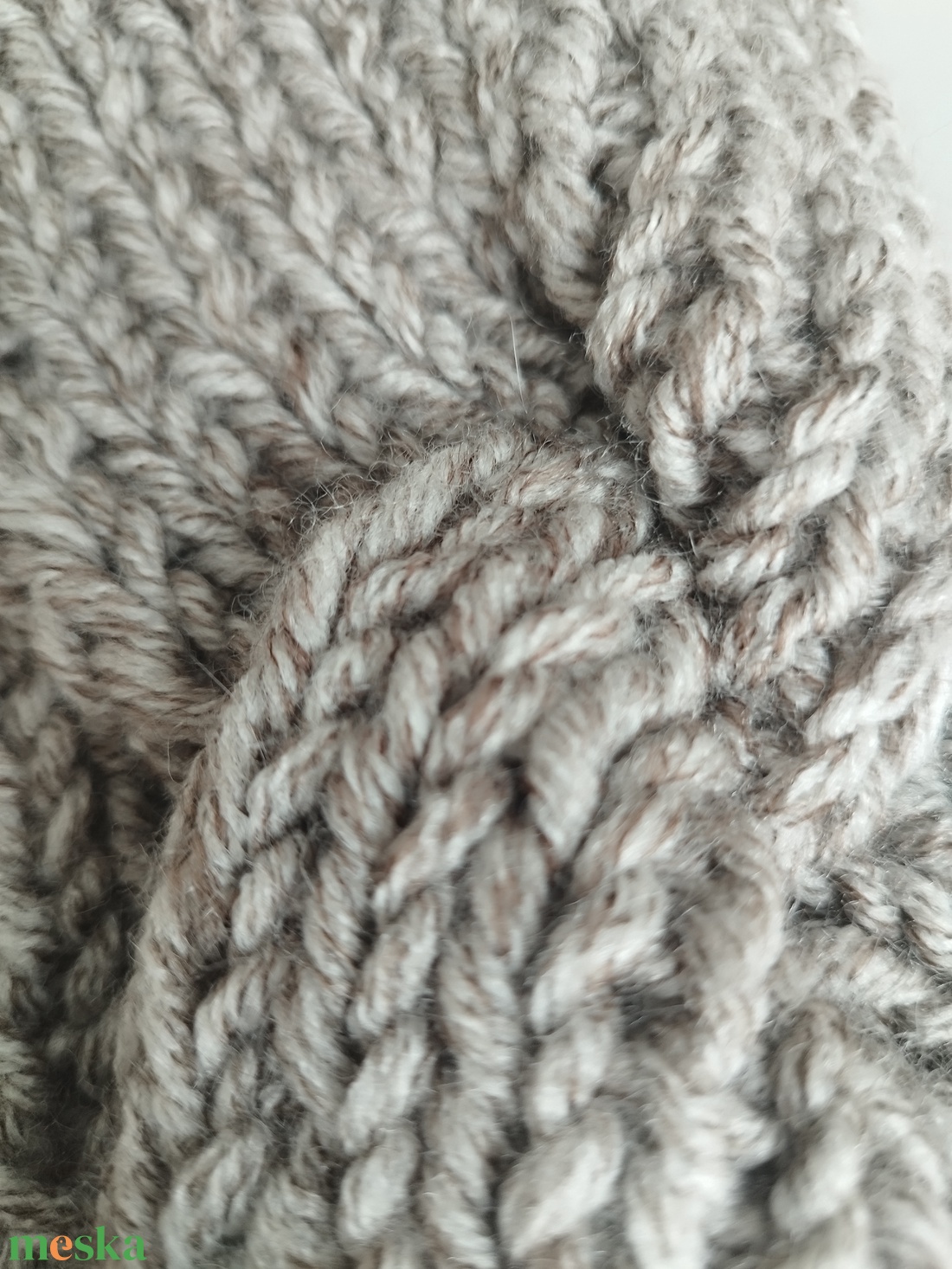 Kötött fülvédő pánt/hajpánt - ruha & divat - sál, sapka, kendő - fejpánt - Meska.hu