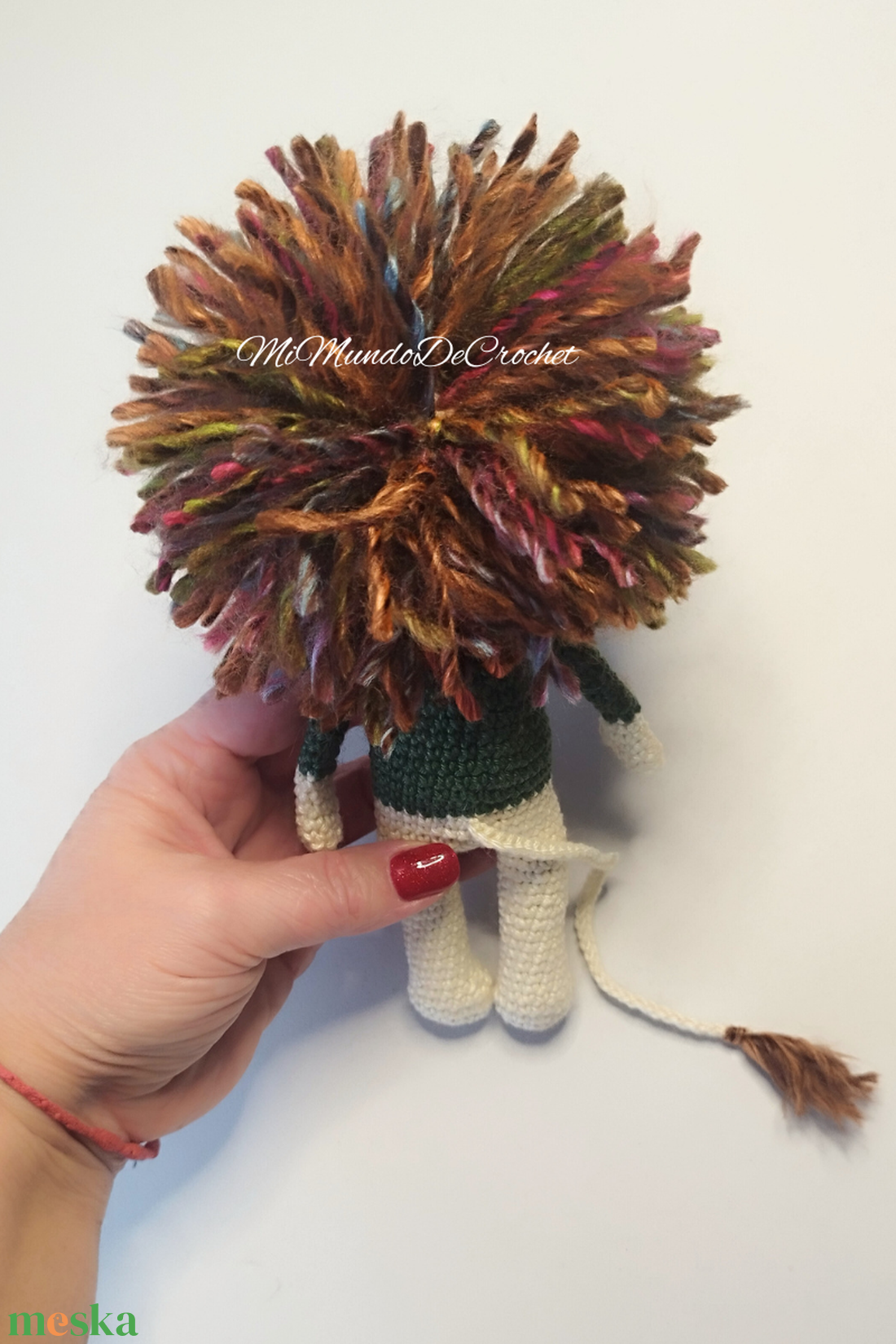 Oszkár a horgolt oroszlán � - játék & sport - plüssállat & játékfigura - oroszlán - Meska.hu