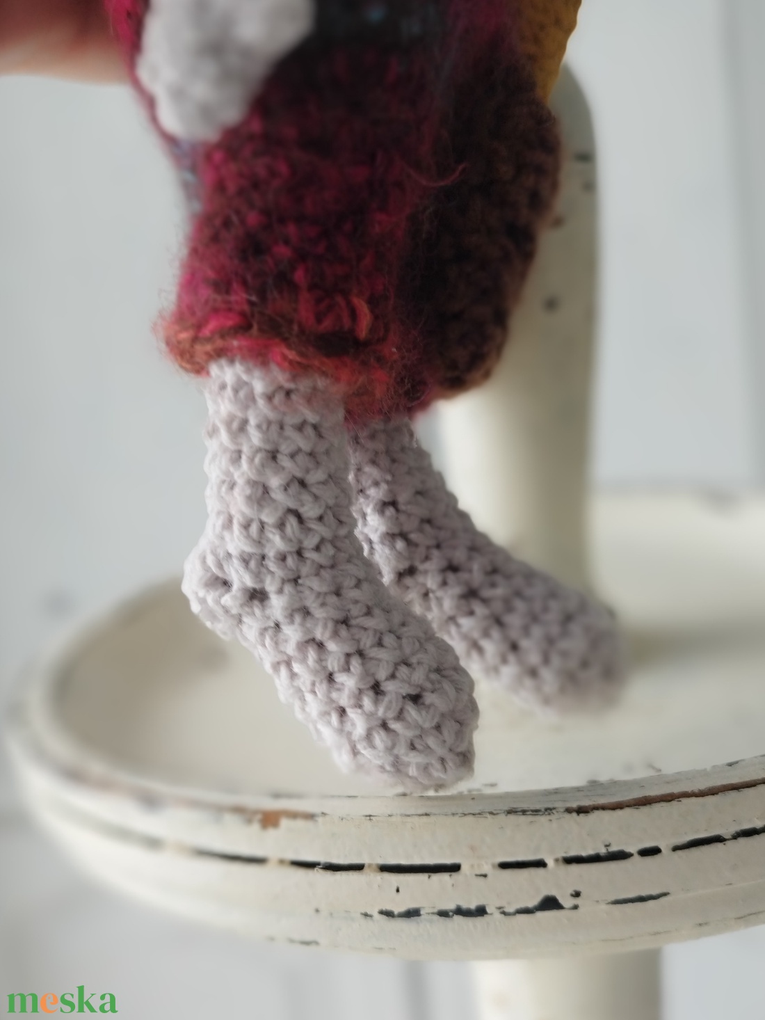 Vándornyúl - horgolt nyuszi  - játék & sport - plüssállat & játékfigura - nyuszi - Meska.hu