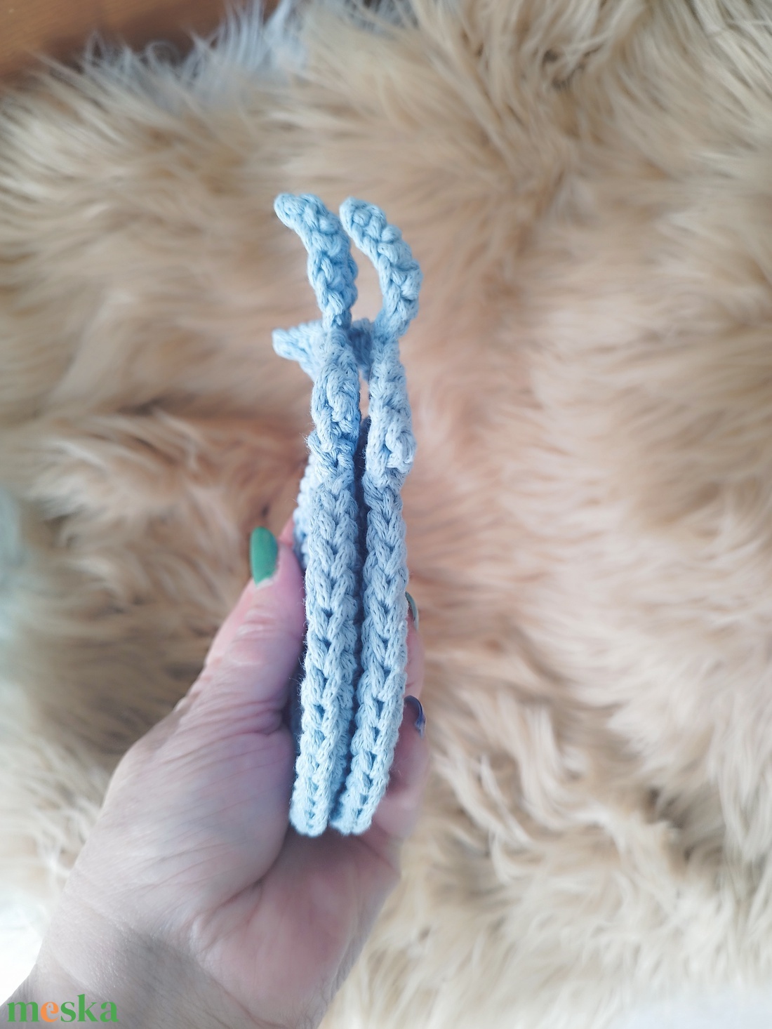 Nyuszi poháralátét -Húsvéti dekoráció  - otthon & életmód - konyhafelszerelés, tálalás - sütés, főzés - edényalátét - Meska.hu