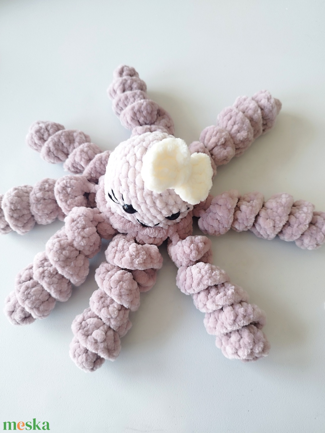 Pihe puha plüss polip  - játék & sport - plüssállat & játékfigura - polip, medúza - Meska.hu