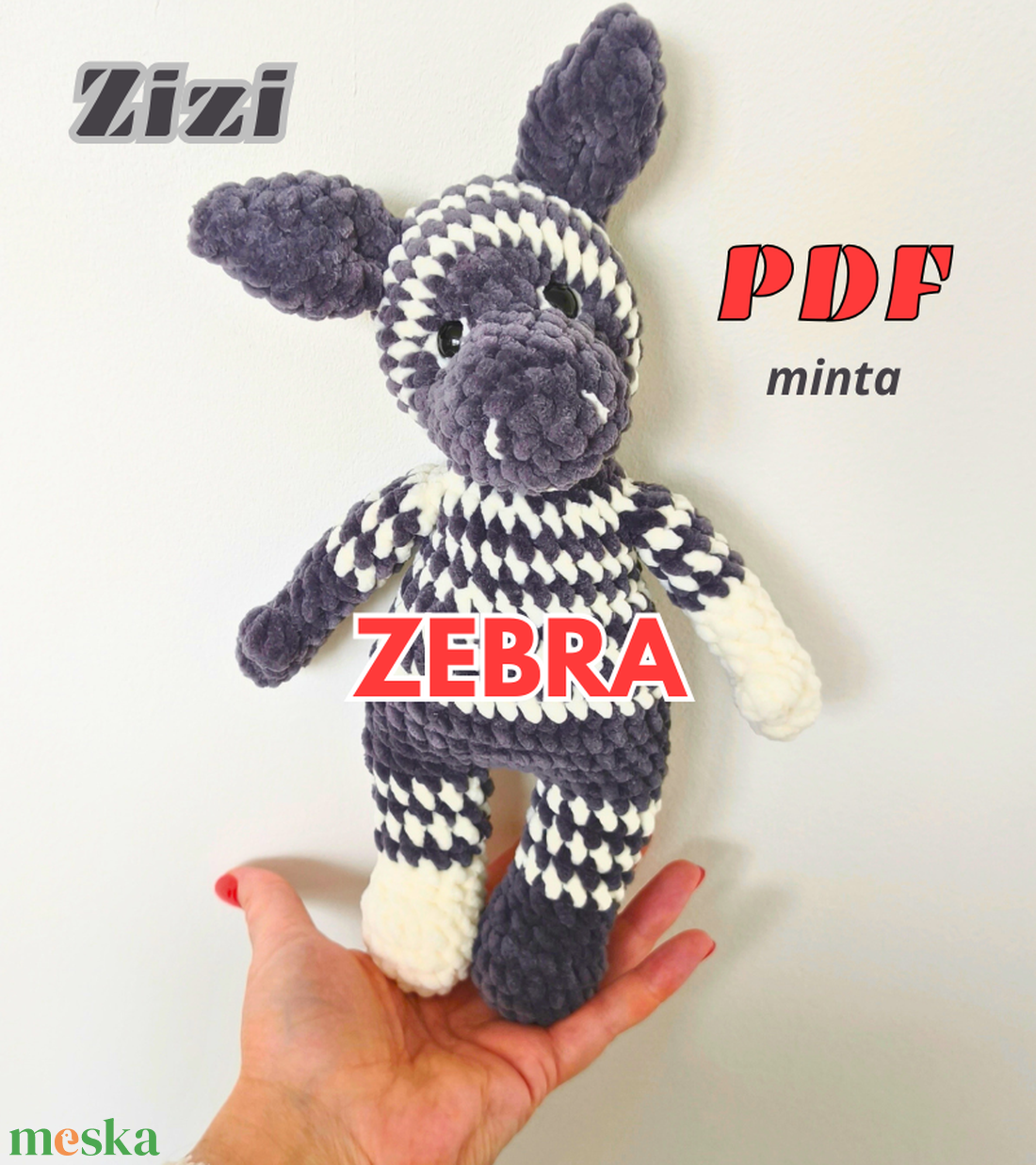 BEVEZETŐ ÁRON �PDF horgolásminta VIDEÓ segédlettel  - diy (csináld magad) - szabásminta, útmutató - horgolási minta - Meska.hu