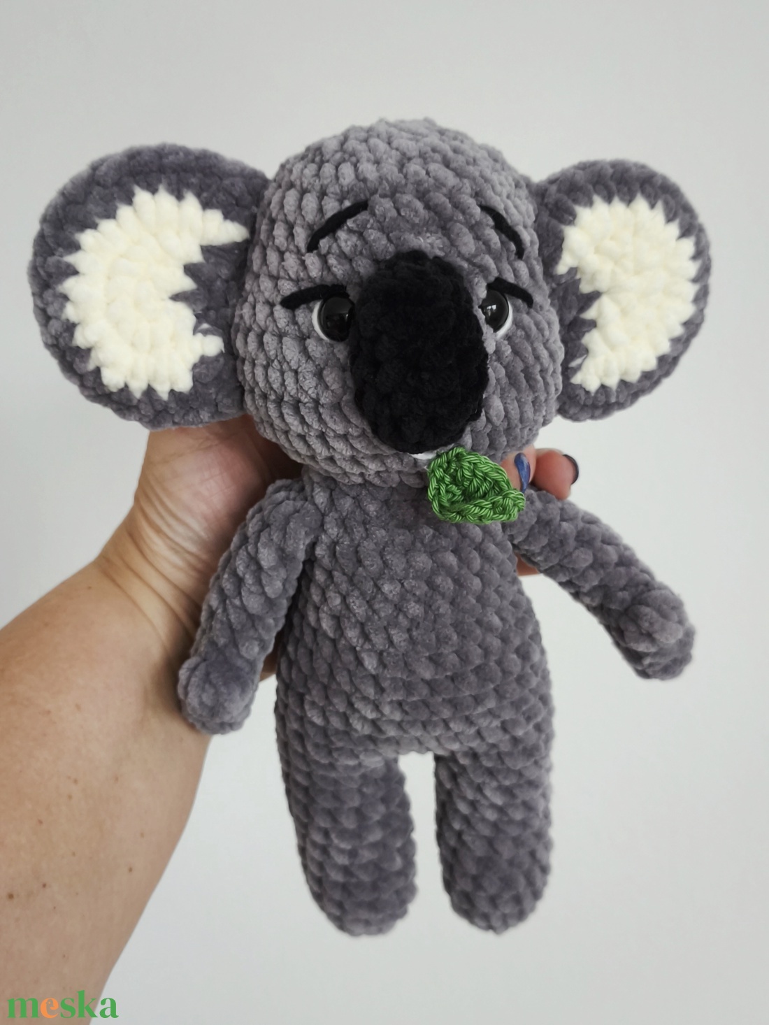 Horgolt plüss koala - játék & sport - plüssállat & játékfigura - más figura - Meska.hu