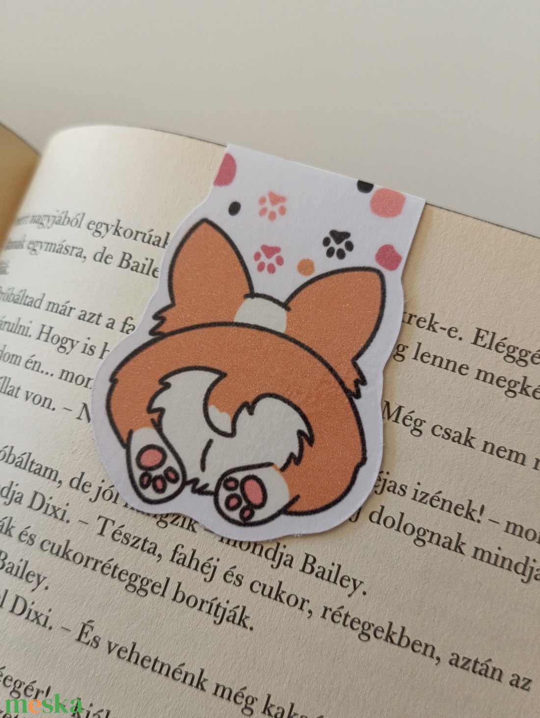 mágneses könyvjelző - corgi popó - könyv & zene - könyvjelző - Meska.hu mágneses könyvjelző - corgi popó - könyv & zene - könyvjelző - Meska.hu