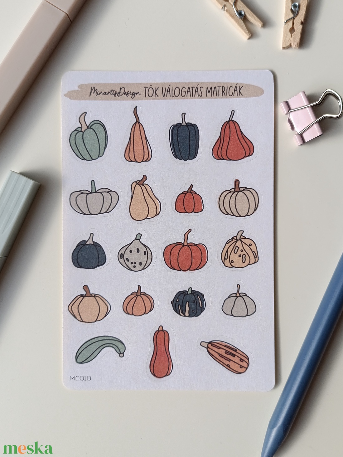 Matricaív - őszi tökválogatás - otthon & életmód - papír, írószer - matrica, matrica csomag - Meska.hu Matricaív - őszi tökválogatás - otthon & életmód - papír, írószer - matrica, matrica csomag - Meska.hu