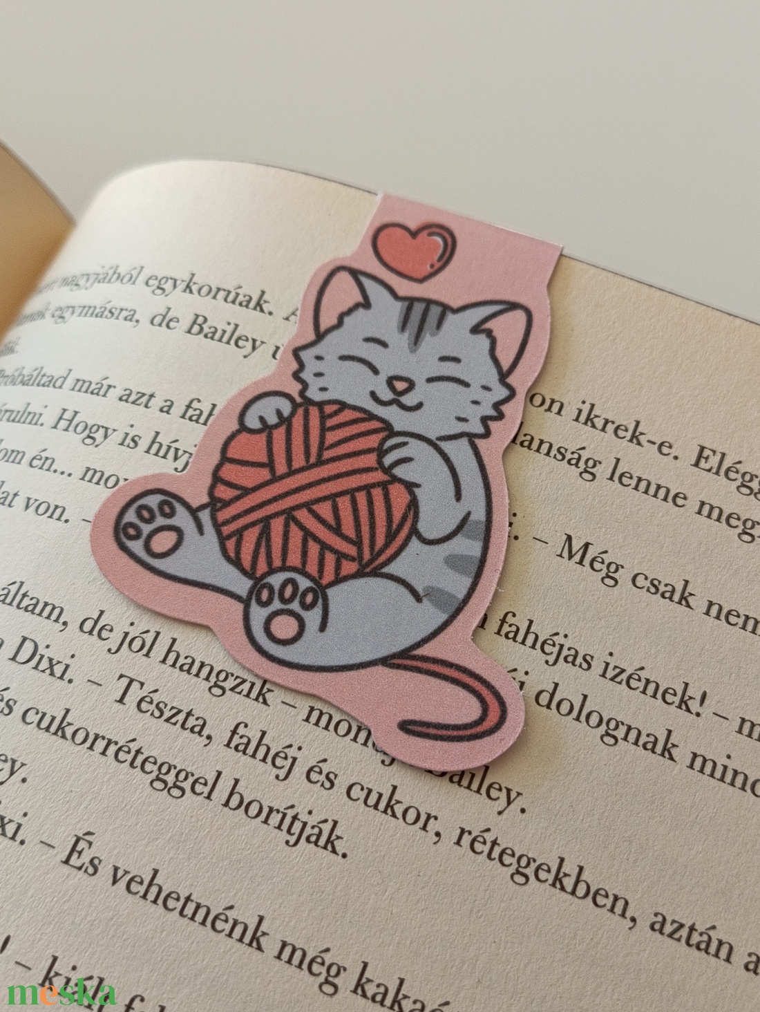 mágneses könyvjelző - gombolyagos cica - könyv & zene - könyvjelző - Meska.hu mágneses könyvjelző - gombolyagos cica - könyv & zene - könyvjelző - Meska.hu