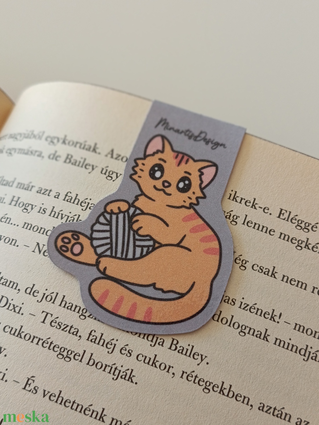 mágneses könyvjelző - vörös cica - könyv & zene - könyvjelző - Meska.hu mágneses könyvjelző - vörös cica - könyv & zene - könyvjelző - Meska.hu