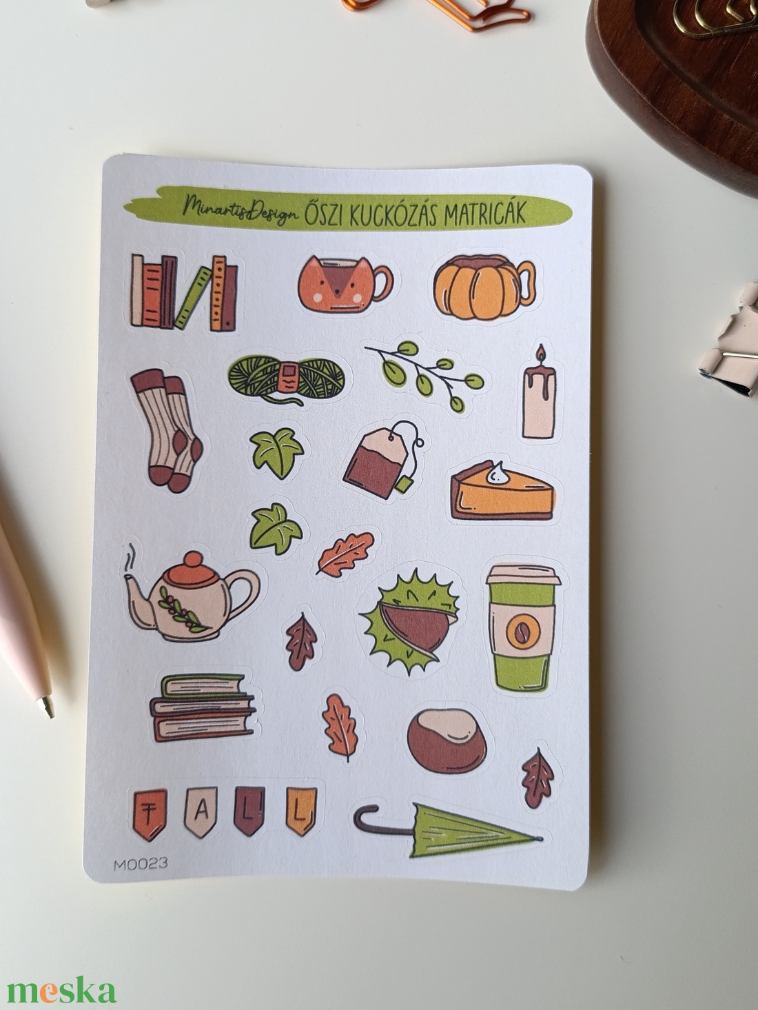 Matricaív - őszi hangulat - otthon & életmód - papír, írószer - matrica, matrica csomag - Meska.hu Matricaív - őszi hangulat - otthon & életmód - papír, írószer - matrica, matrica csomag - Meska.hu