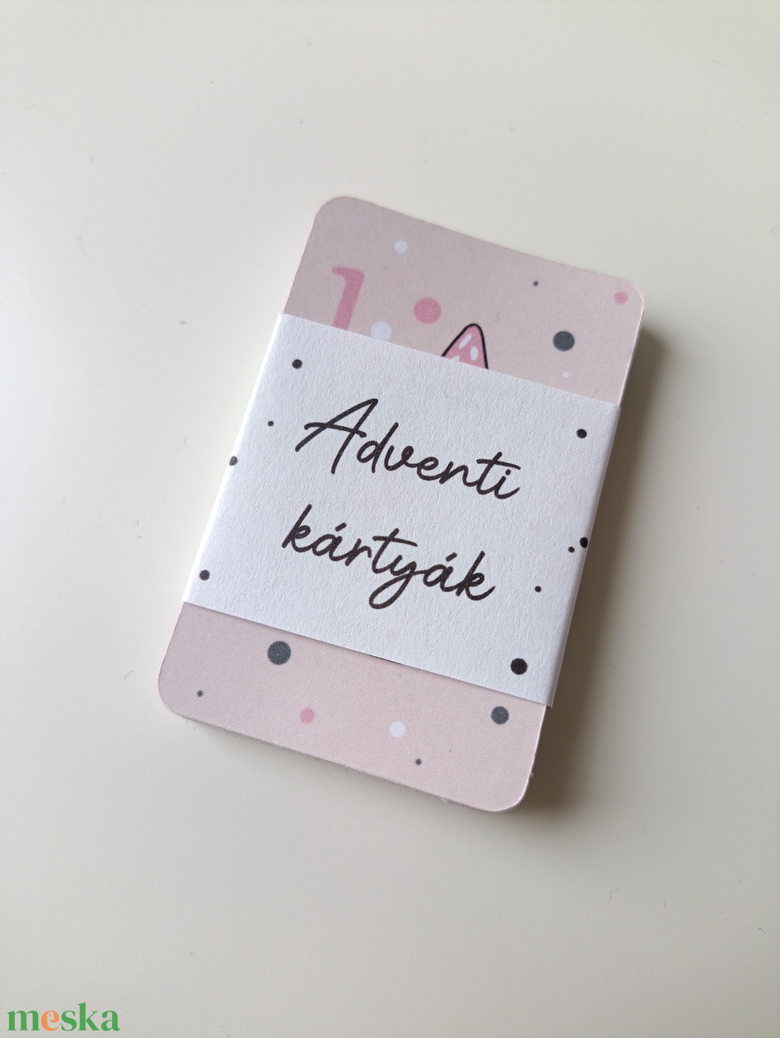 Adventi kicsi meglepetés kártyák gyerekeknek - karácsony - adventi díszek - adventi naptár - Meska.hu