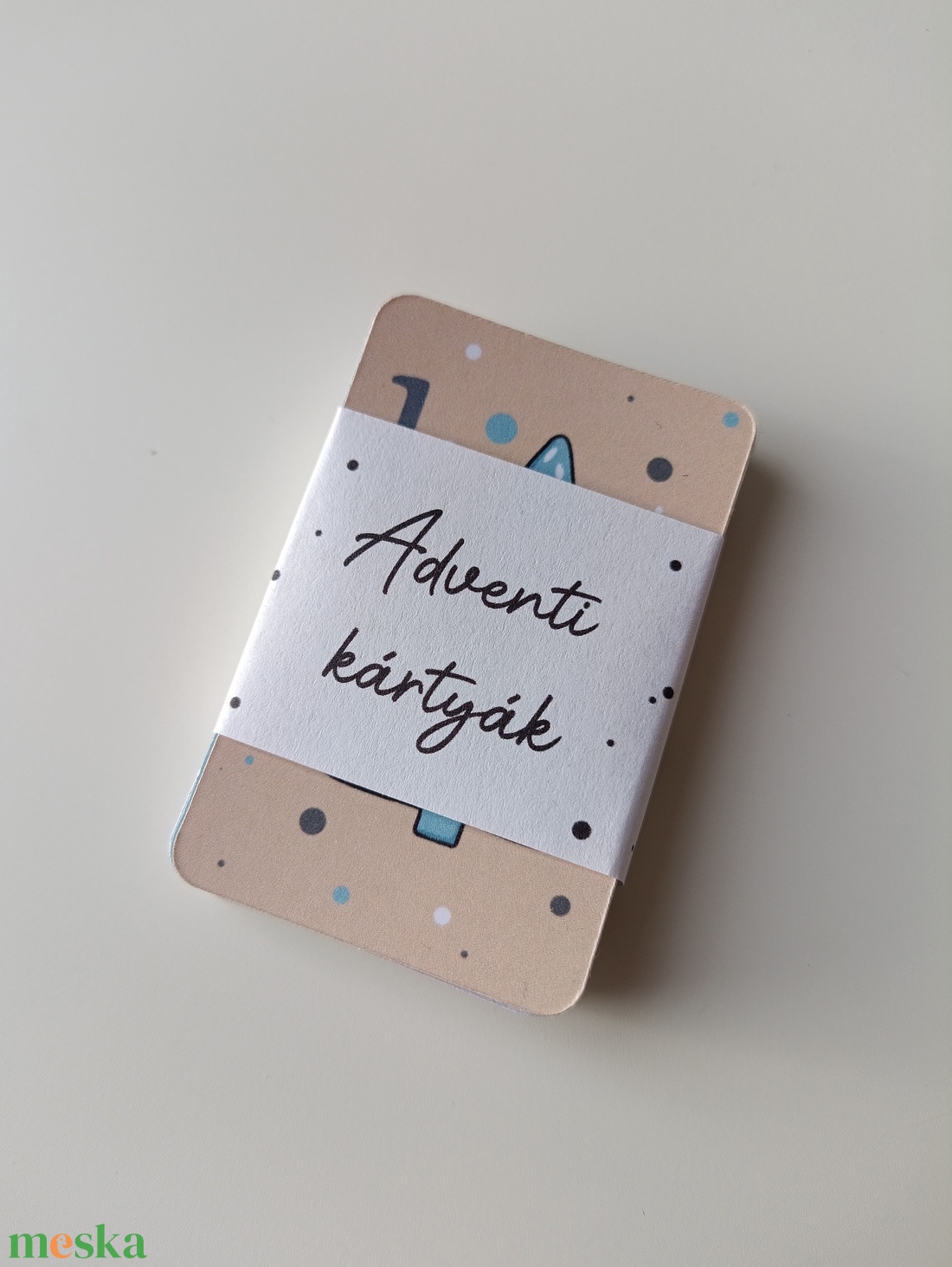 Adventi kicsi meglepetés kártyák gyerekeknek - karácsony - adventi díszek - adventi naptár - Meska.hu