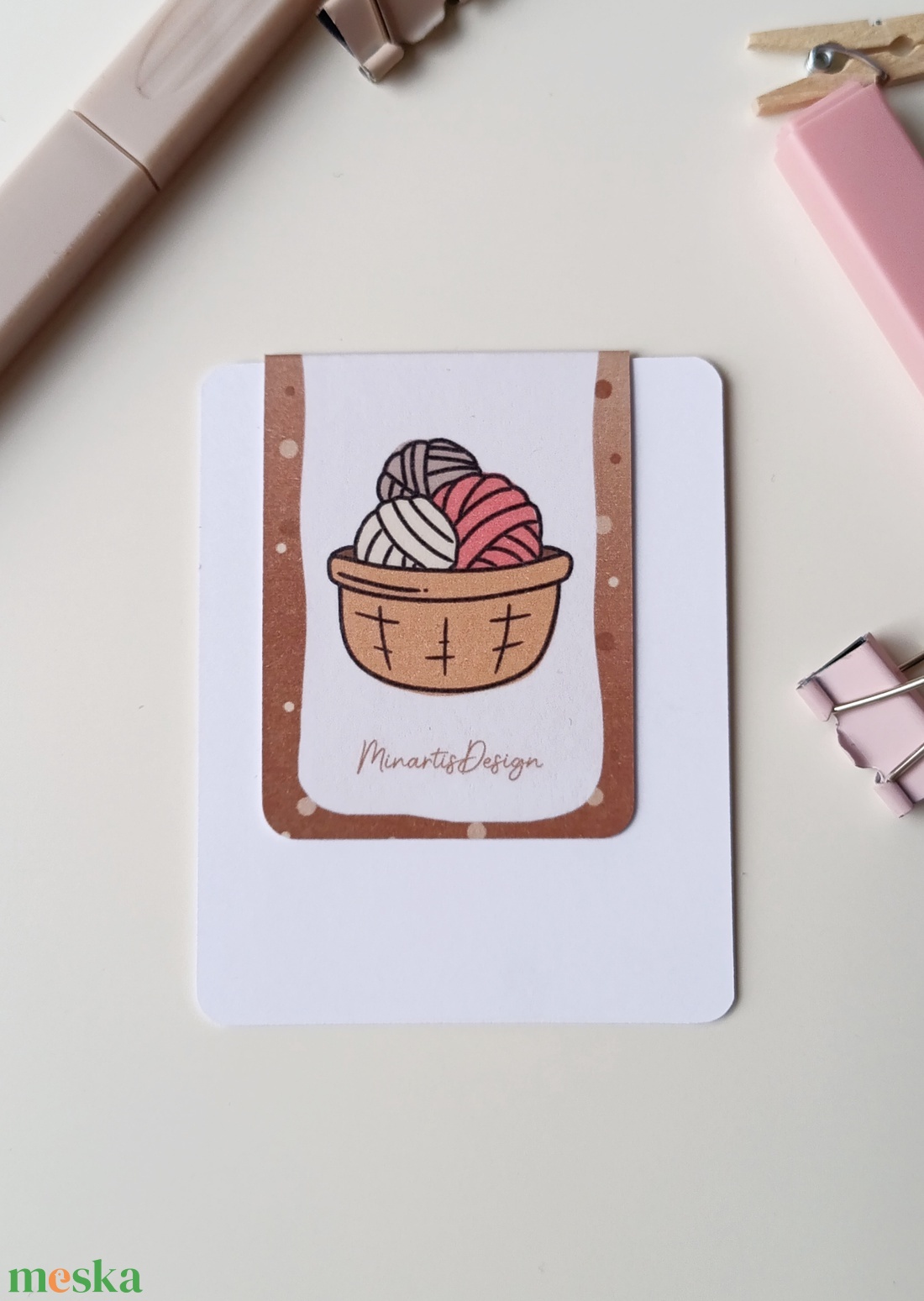 Mágneses könyvjelző - cicás, itt aludtam el - könyv & zene - könyvjelző - Meska.hu