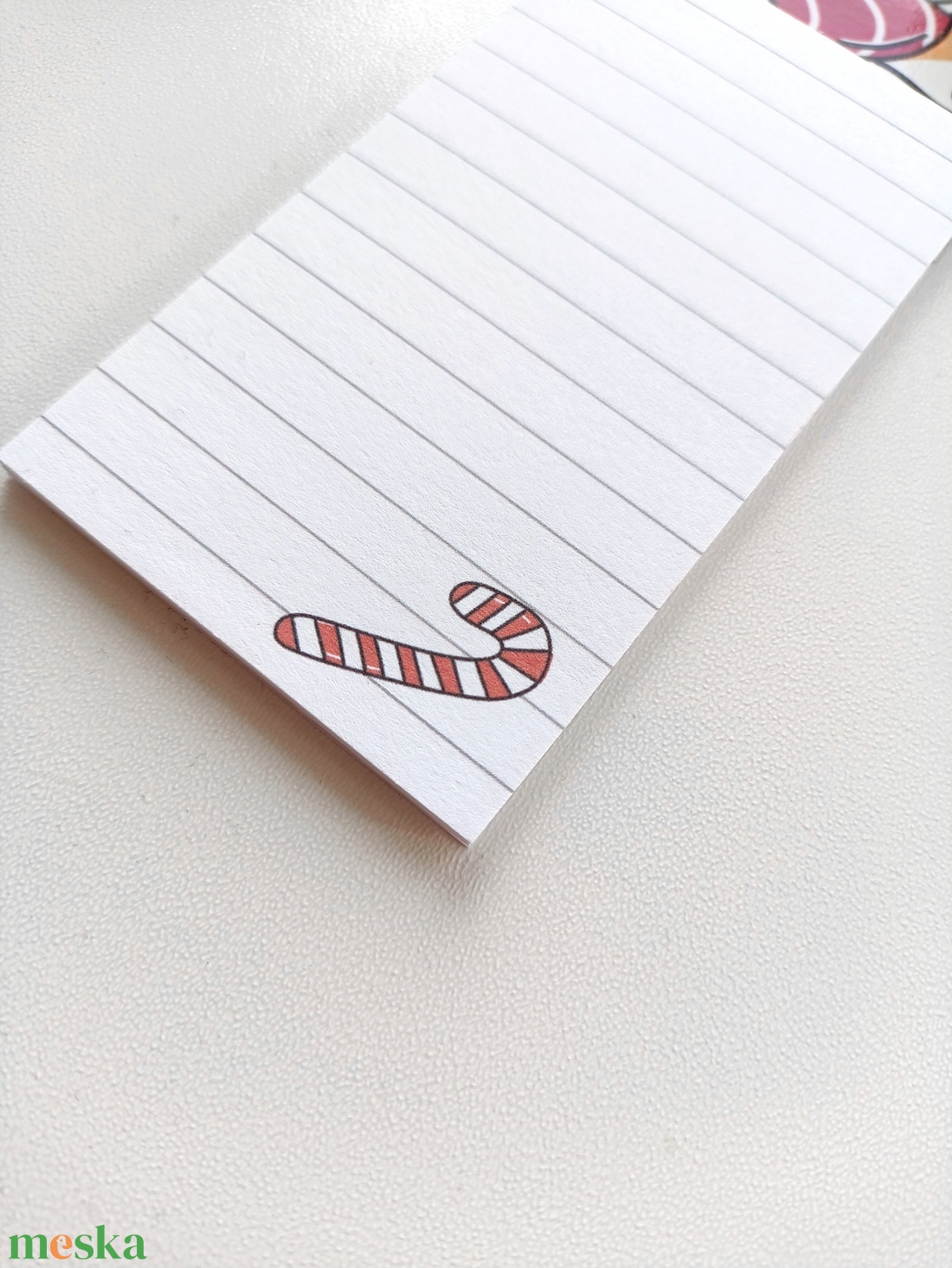 Cuki karácsonyi corgis mágneses jegyzettömb  - otthon & életmód - papír, írószer - jegyzetfüzet & napló - Meska.hu