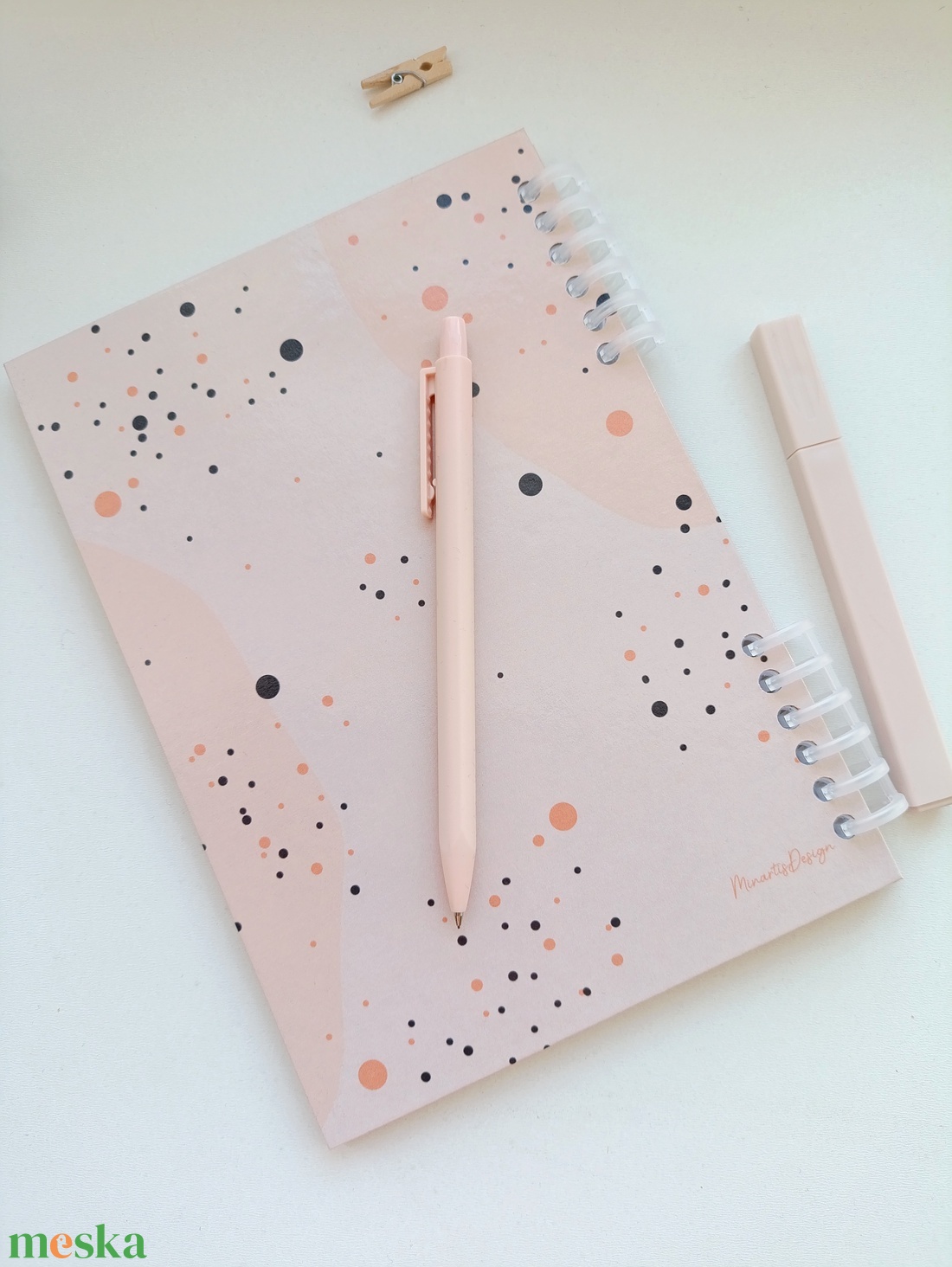 Kapibara spirálfüzet- A5 - otthon & életmód - papír, írószer - jegyzetfüzet & napló - Meska.hu