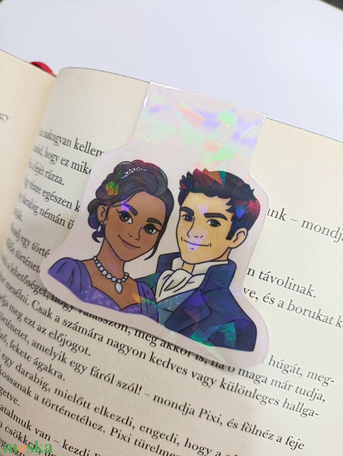 Bridgerton mágneses könyvjelző - Anthony Kate  - könyv & zene - könyvjelző - Meska.hu