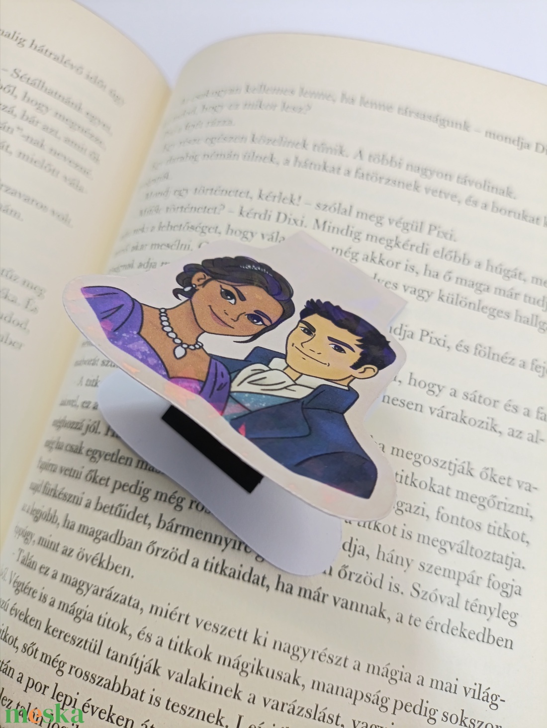 Bridgerton mágneses könyvjelző - Anthony Kate  - könyv & zene - könyvjelző - Meska.hu