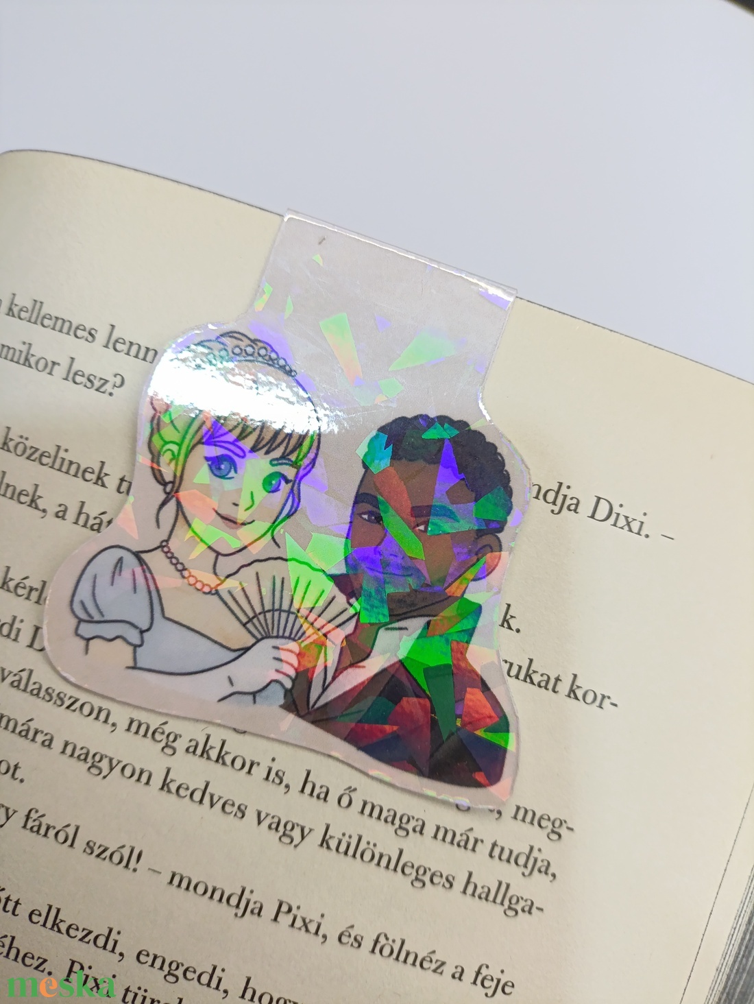 Bridgerton mágneses könyvjelző - Daphne Simon - könyv & zene - könyvjelző - Meska.hu