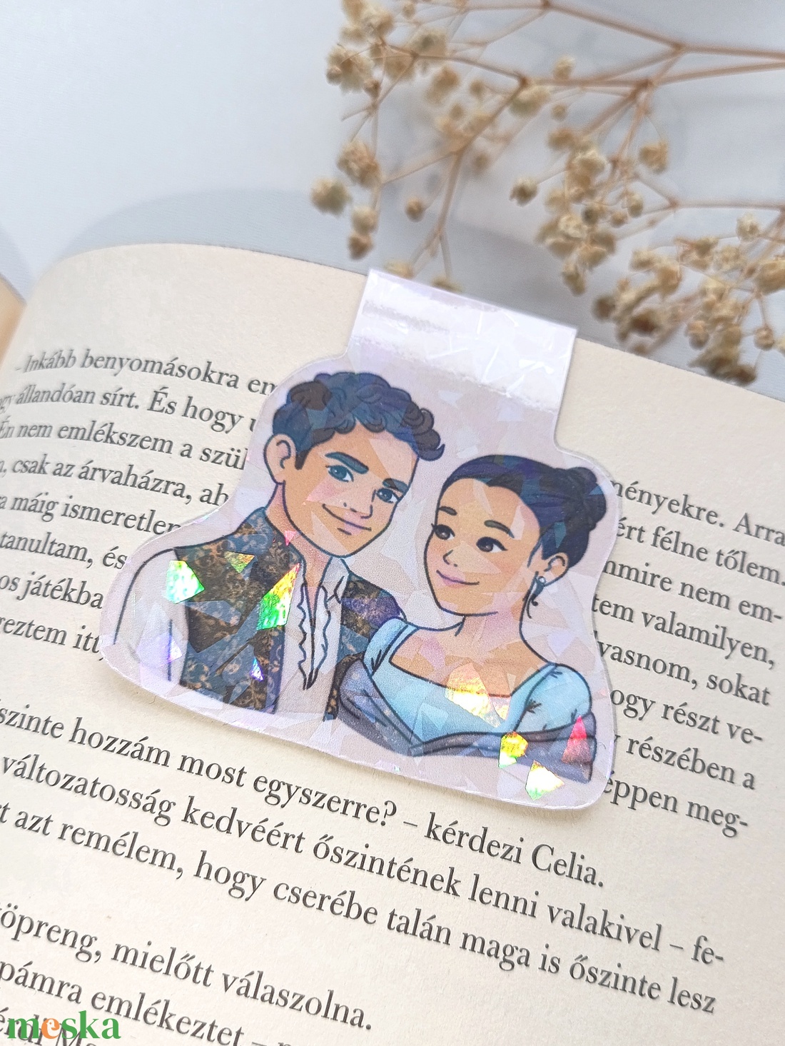 Bridgerton mágneses könyvjelző - Sophie, Benedict - könyv & zene - könyvjelző - Meska.hu